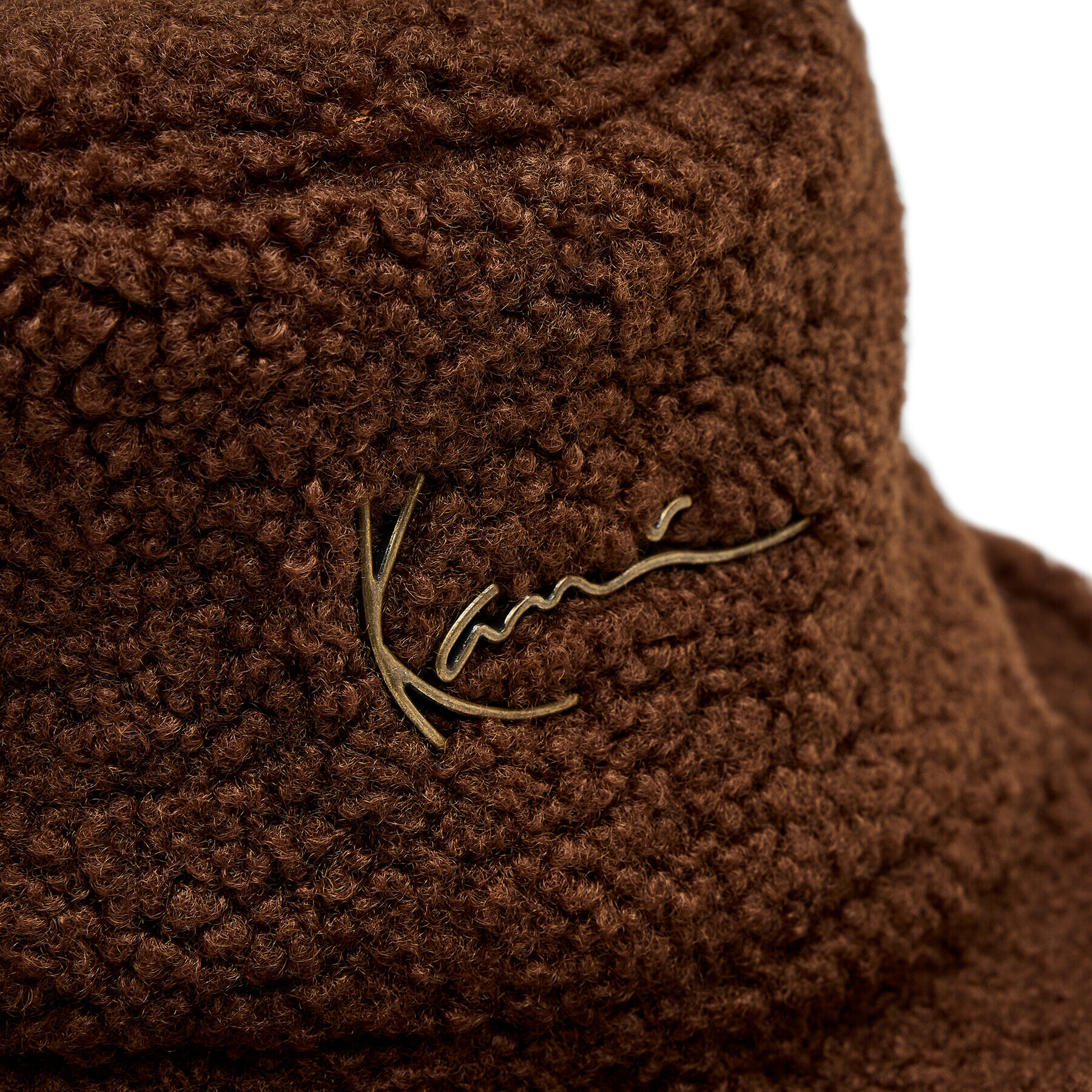 Karl Kani Капела KK Signature Teddy Bucket Hat KA-233-036-1 Кафяв - Pepit.bg