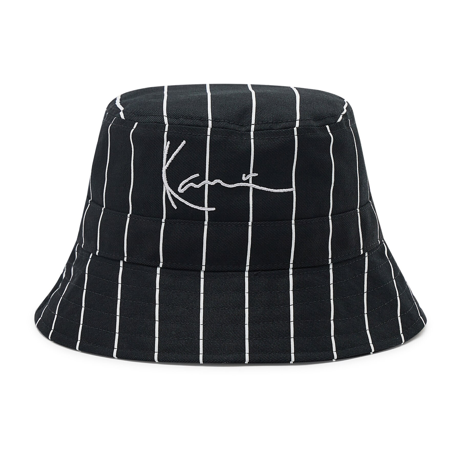 Karl Kani Капела Signature Pinstripe Bucket 7015468 Черен - Pepit.bg