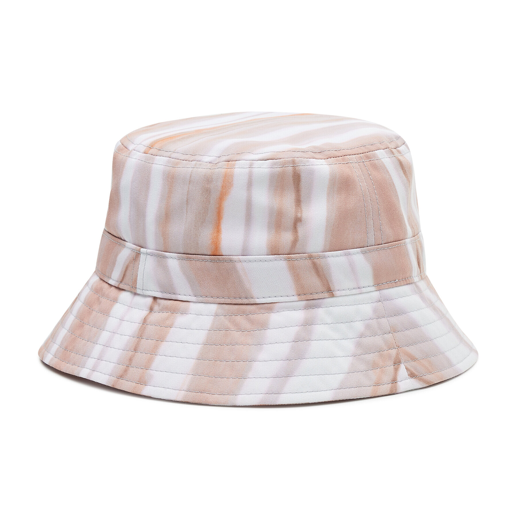 Karl Kani Капела Signature Tie Dye Stripe Bucket Hat 7015485 Бежов - Pepit.bg