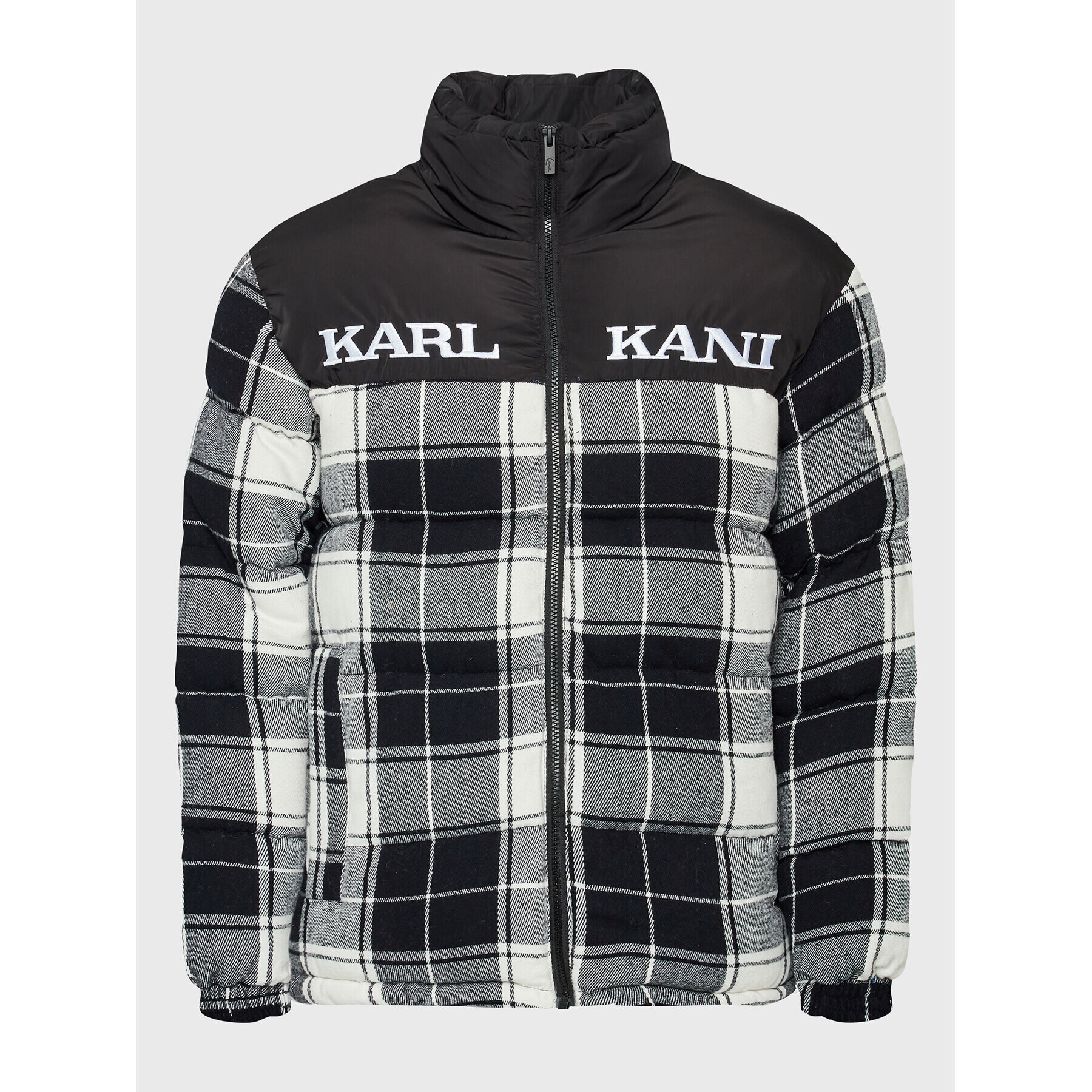 Karl Kani Пухено яке Retro 6076828 Черен Regular Fit - Pepit.bg