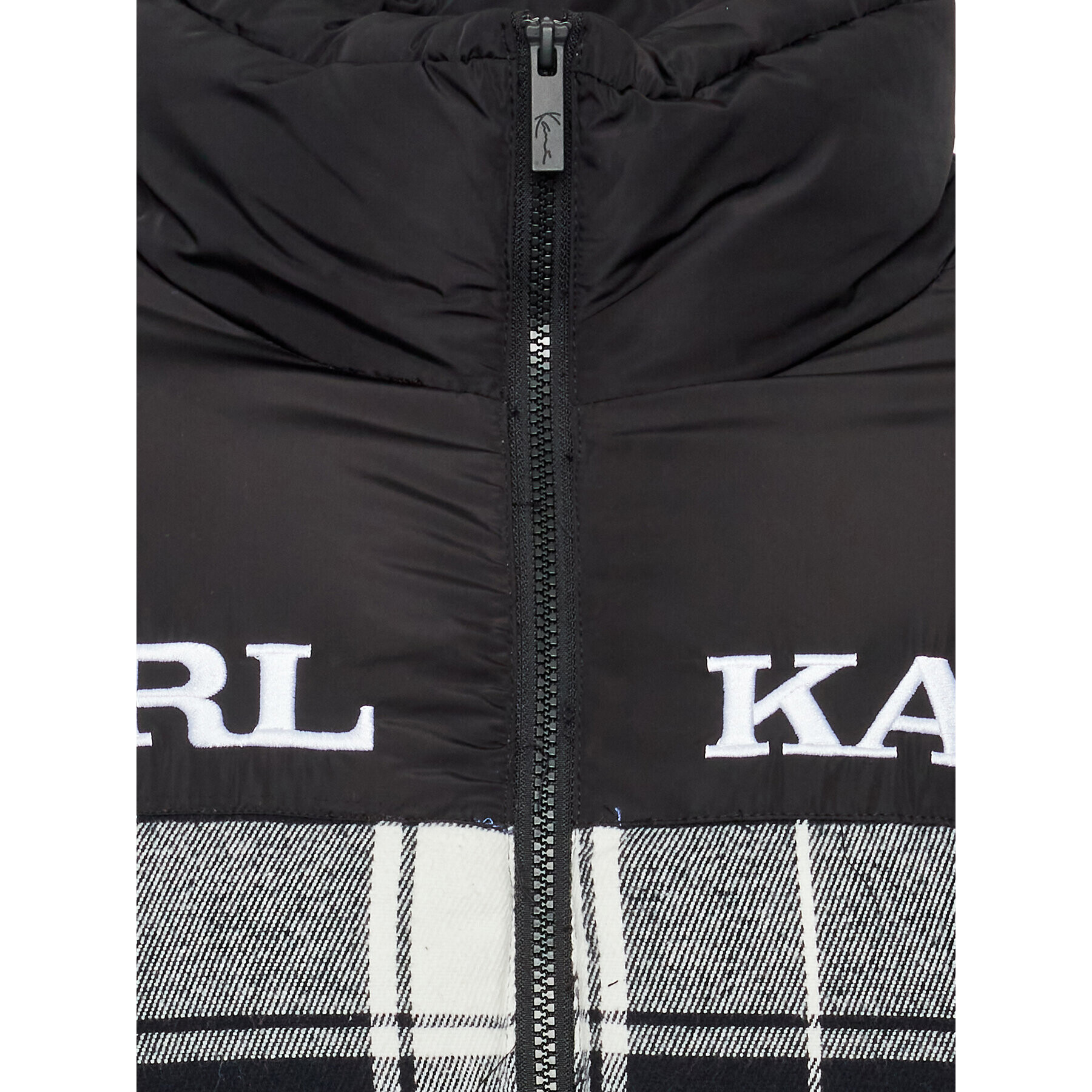 Karl Kani Пухено яке Retro 6076828 Черен Regular Fit - Pepit.bg