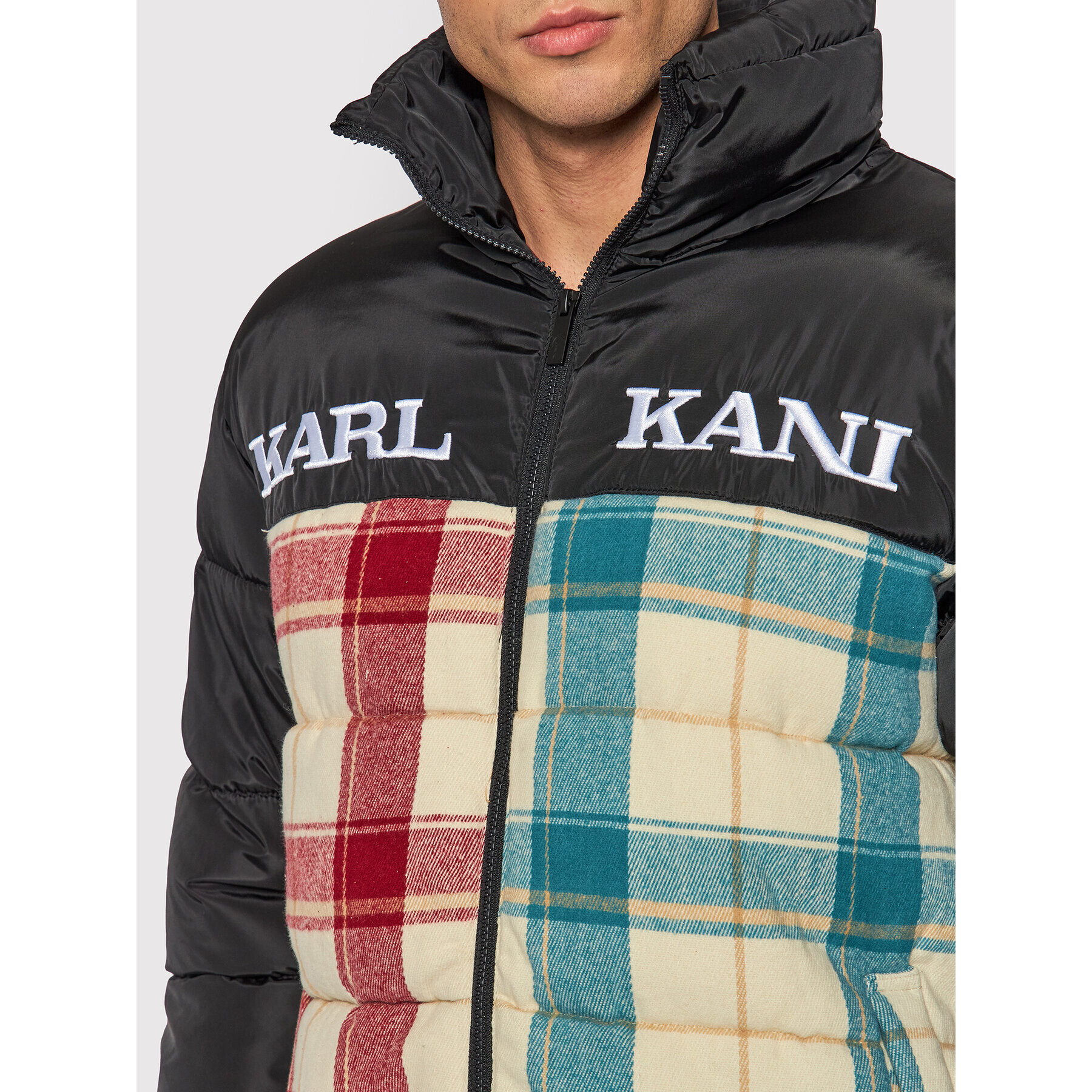 Karl Kani Пухено яке Retro Block Corduroy 6076568 Цветен Regular Fit - Pepit.bg