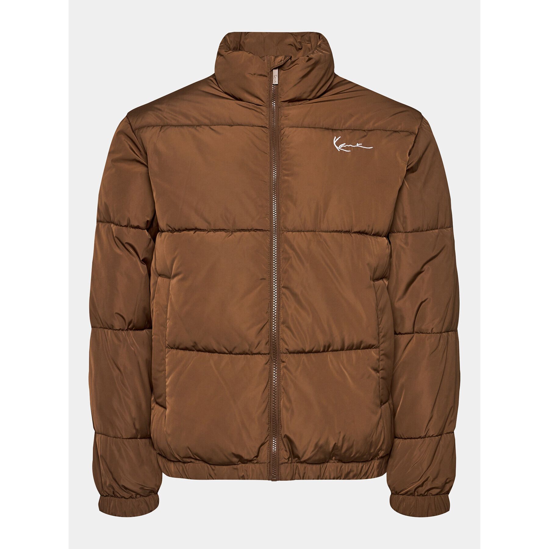 Karl Kani Пухено яке 6076042 Кафяв Relaxed Fit - Pepit.bg