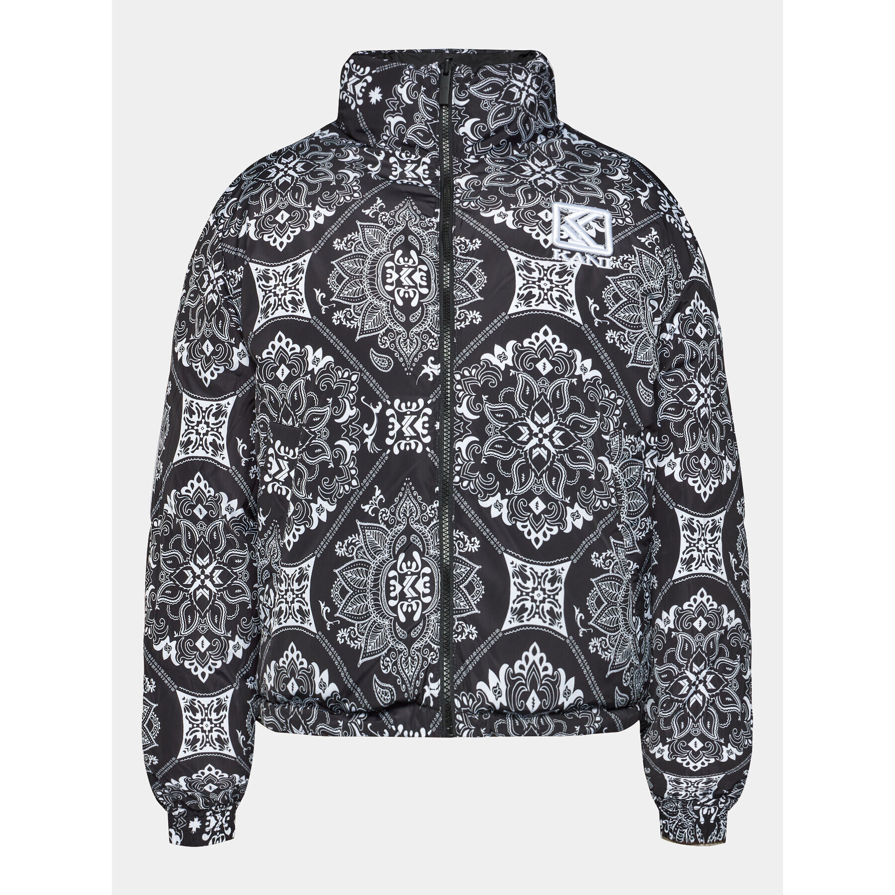 Karl Kani Пухено яке 6176632 Кафяв Regular Fit - Pepit.bg
