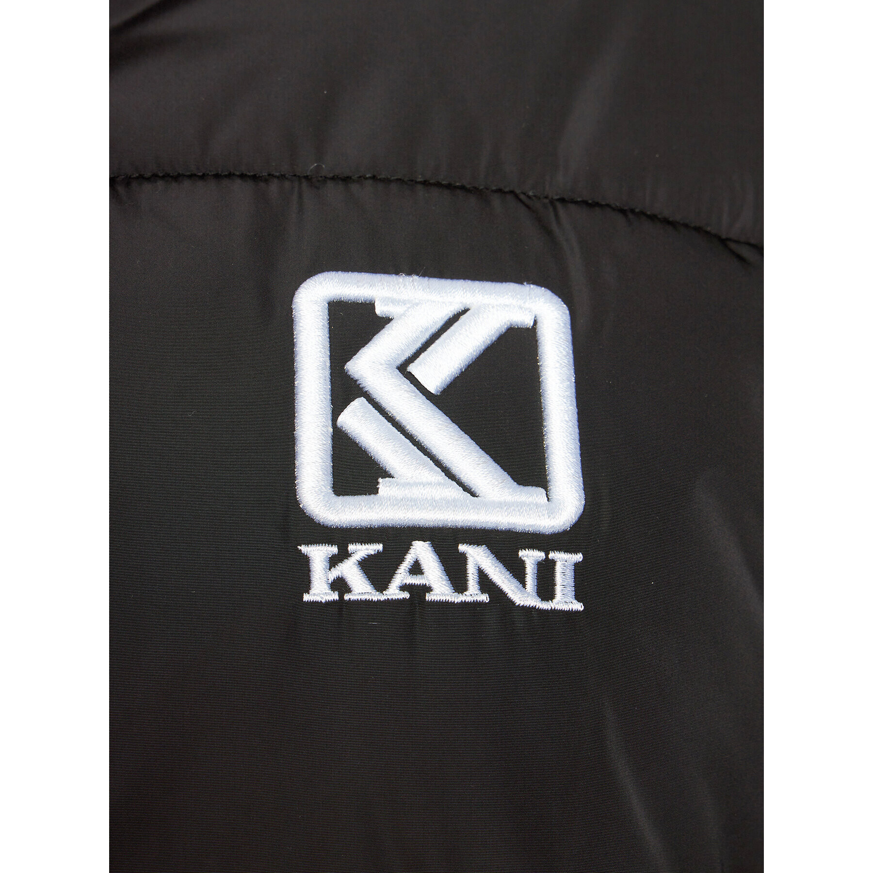 Karl Kani Пухено яке 6176633 Черен Regular Fit - Pepit.bg