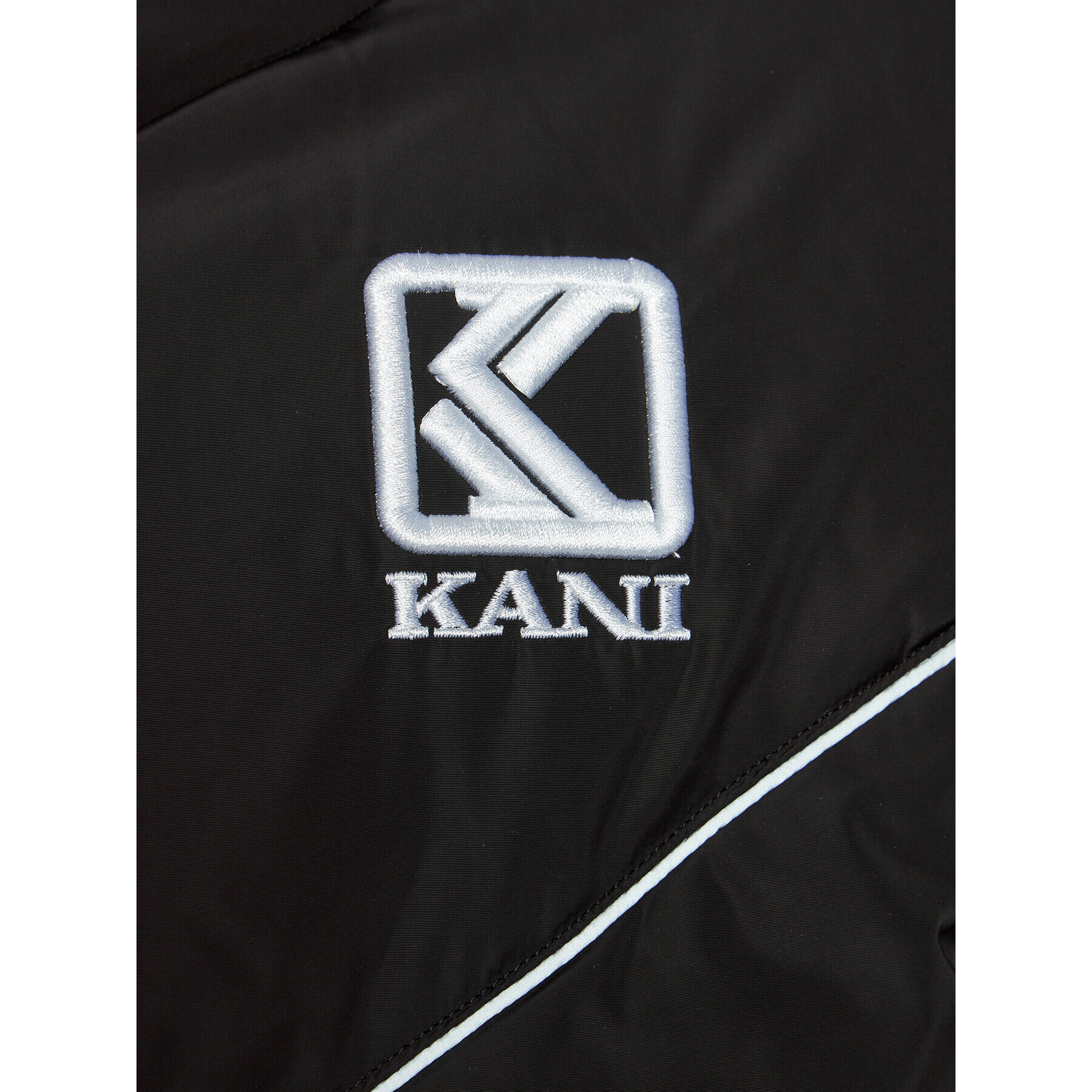 Karl Kani Пухено яке Og 6071726 Черен Regular Fit - Pepit.bg