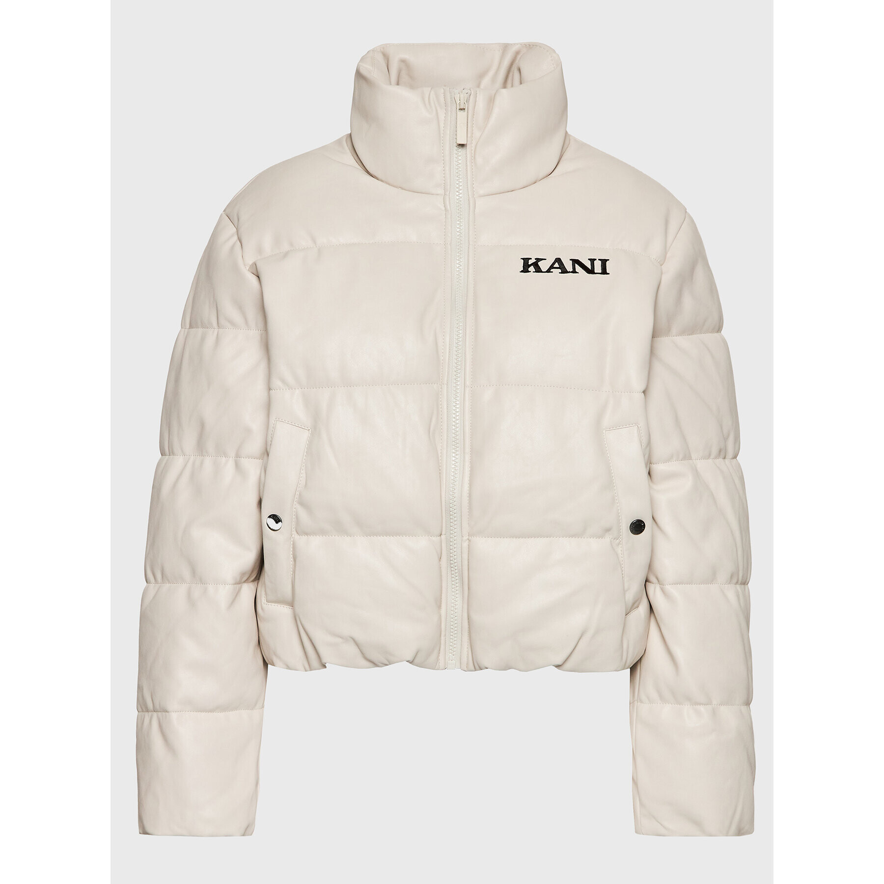 Karl Kani Пухено яке Retro 6176504 Сив Regular Fit - Pepit.bg