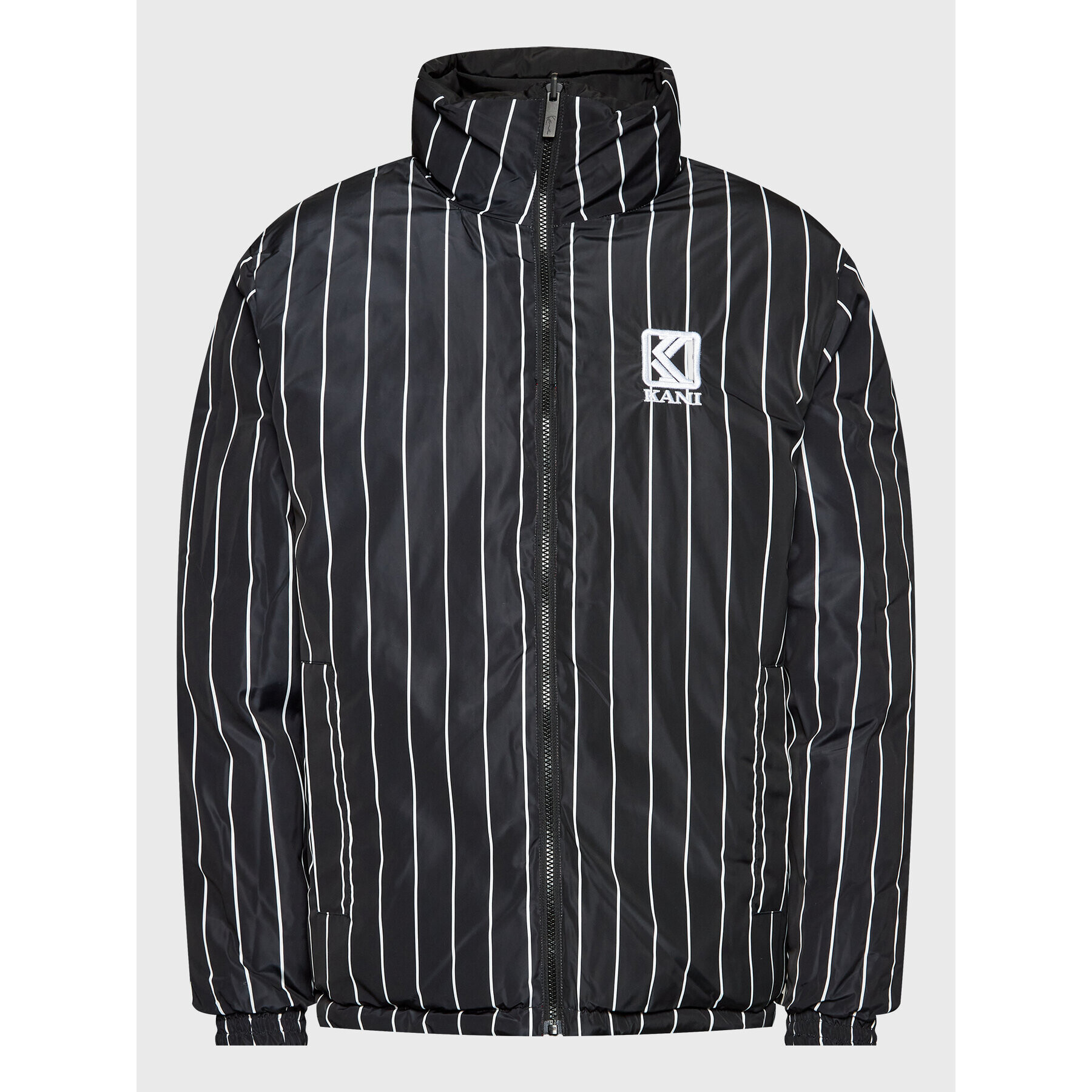Karl Kani Пухено яке Retro Block 6076823 Червен Regular Fit - Pepit.bg