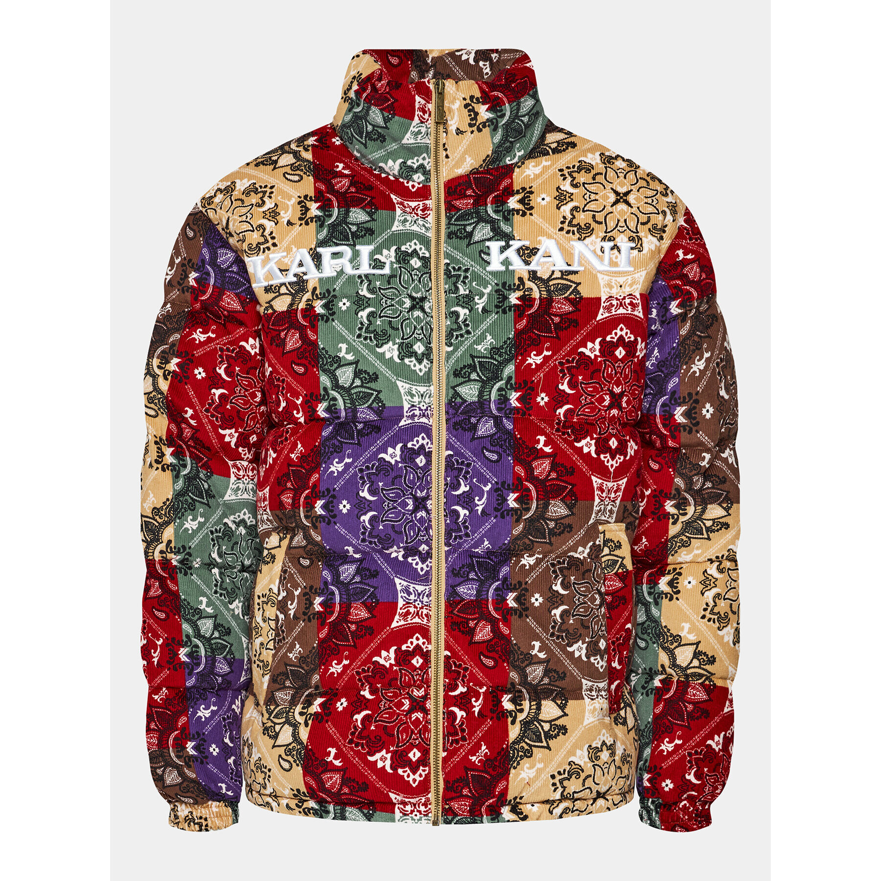 Karl Kani Пухено яке Retro Paisley 6076010 Цветен Relaxed Fit - Pepit.bg