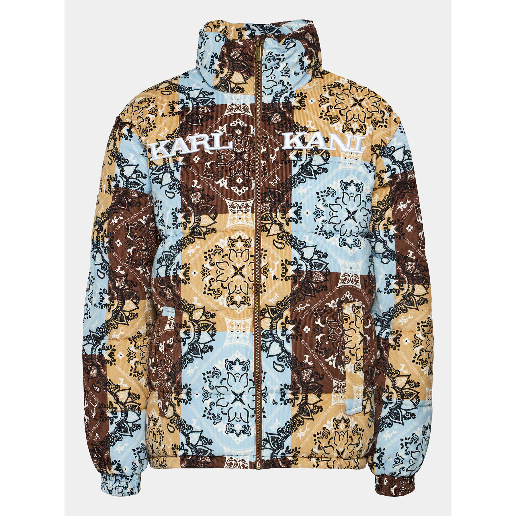 Karl Kani Пухено яке Retro Paisley 6076011 Цветен Relaxed Fit - Pepit.bg