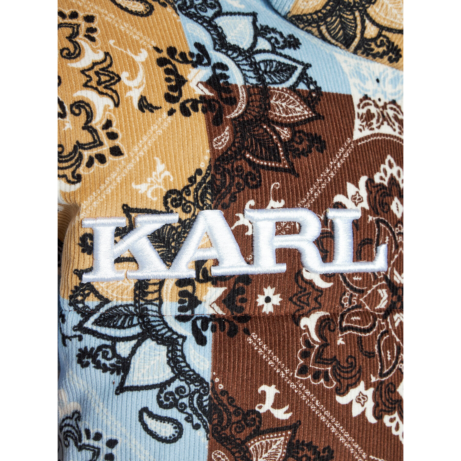 Karl Kani Пухено яке Retro Paisley 6076011 Цветен Relaxed Fit - Pepit.bg