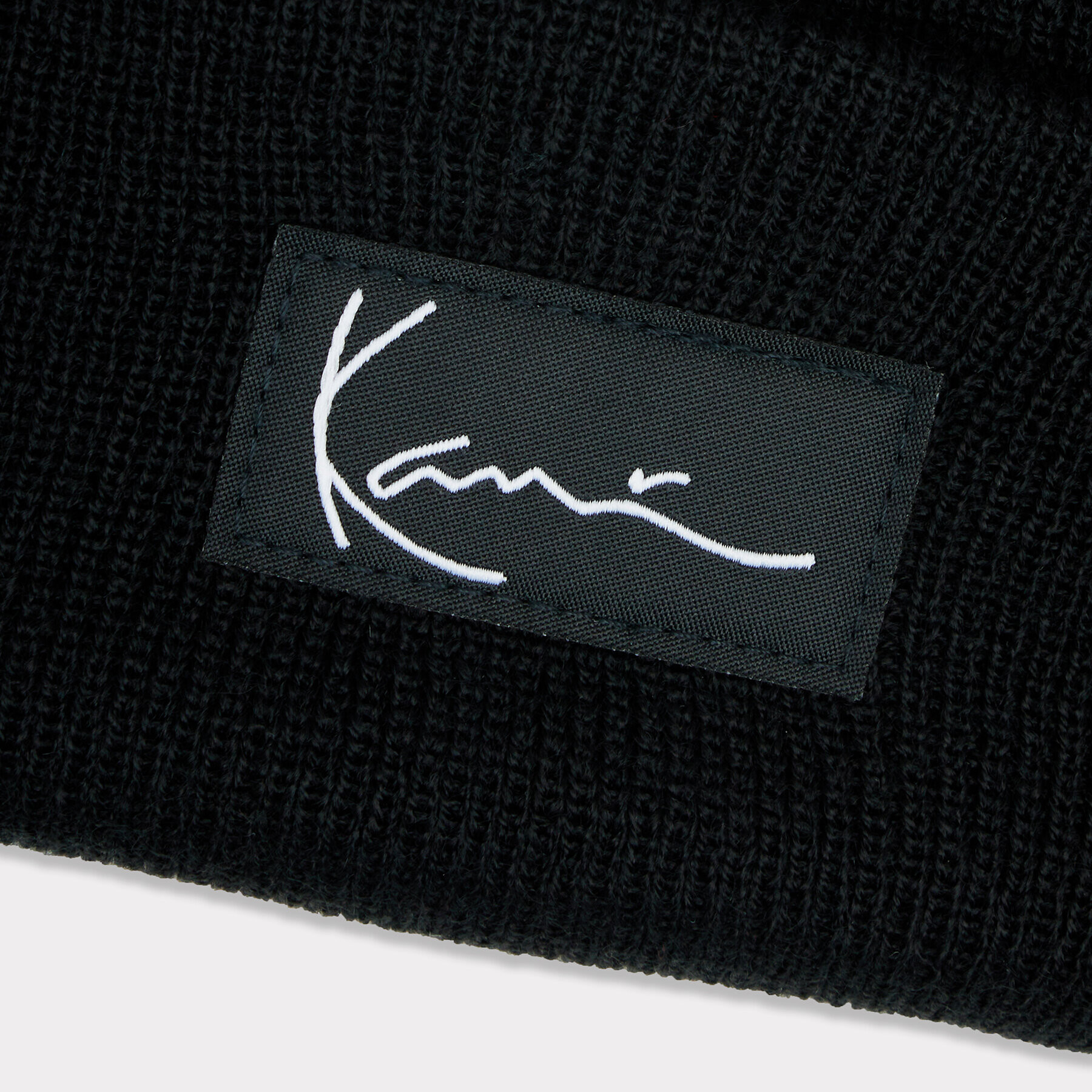 Karl Kani Шапка KK Signature Beanie KA-HW044-001-01 Черен - Pepit.bg