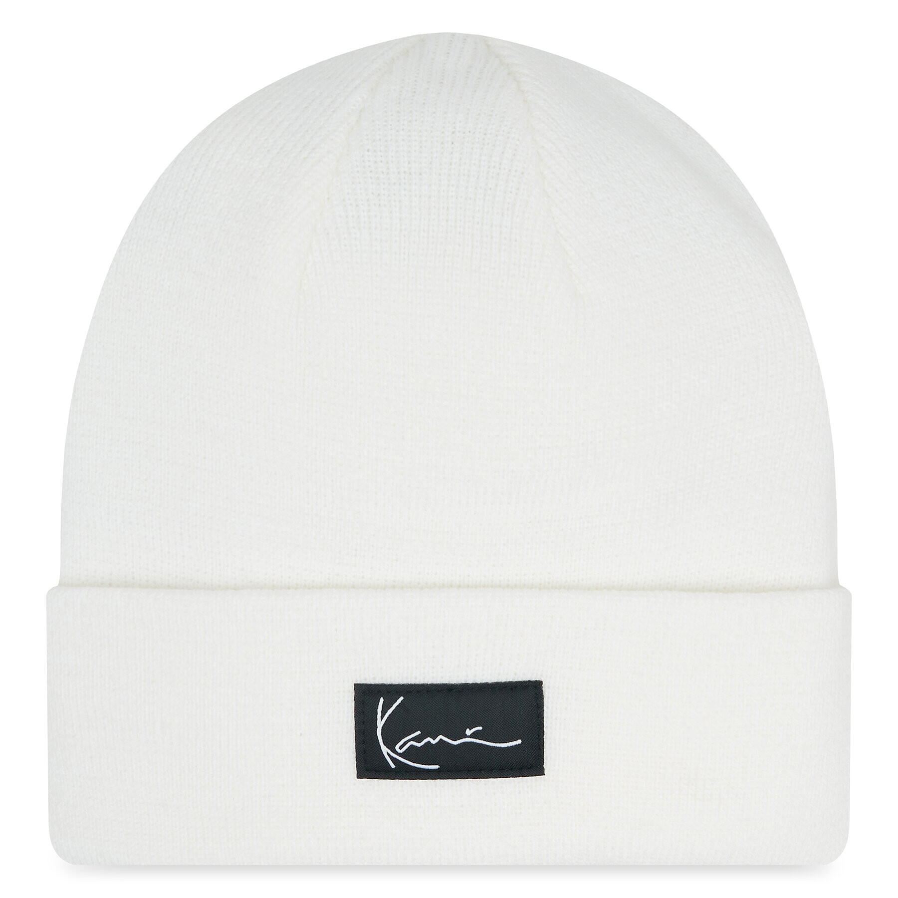 Karl Kani Шапка KK Signature Beanie KA-HW044-002-01 Бял - Pepit.bg