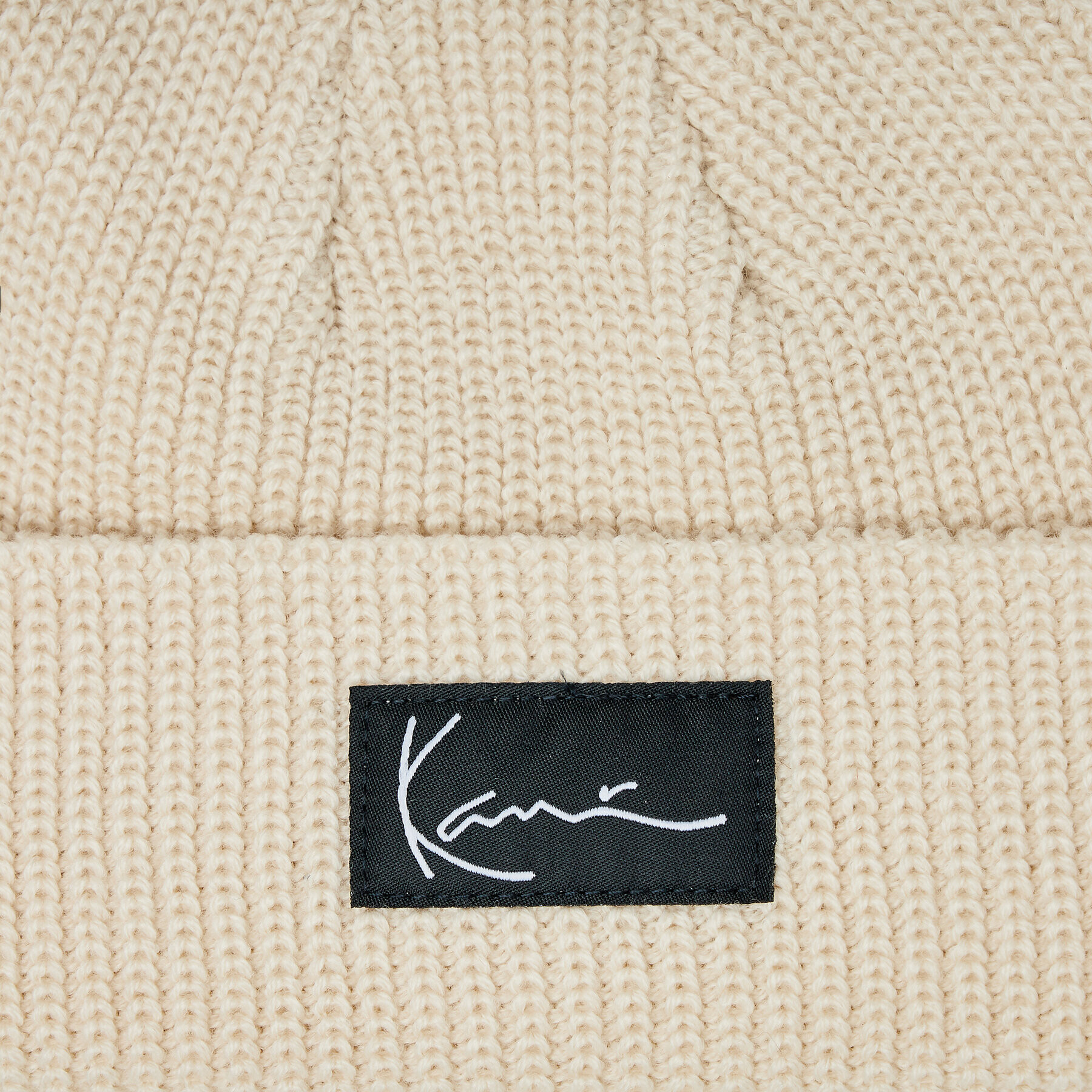 Karl Kani Шапка KK Signature Fisherman Beanie KA223-008-8 Бял - Pepit.bg