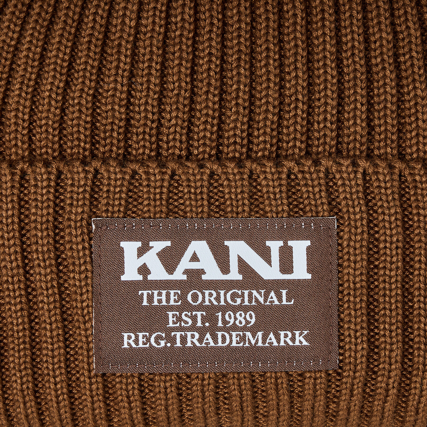 Karl Kani Шапка KK Woven Retro Classic Beanie KA-233-006-2 Кафяв - Pepit.bg