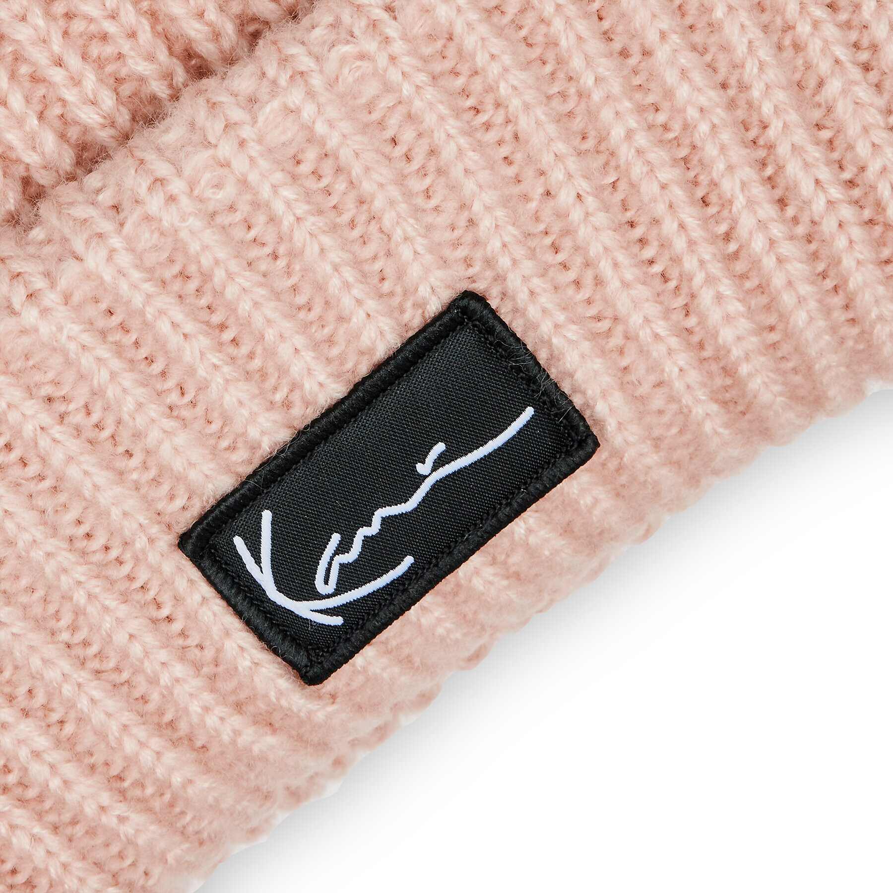 Karl Kani Шапка KK Woven Signature Cozy Beanie KA-233-033-2 Розов - Pepit.bg