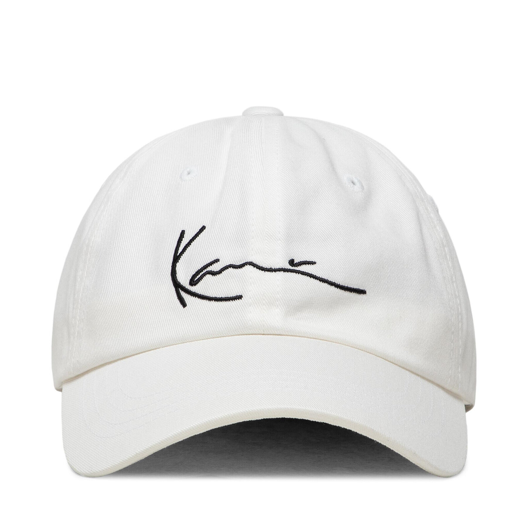 Karl Kani Шапка с козирка Signature Cap 7030752 Бял - Pepit.bg