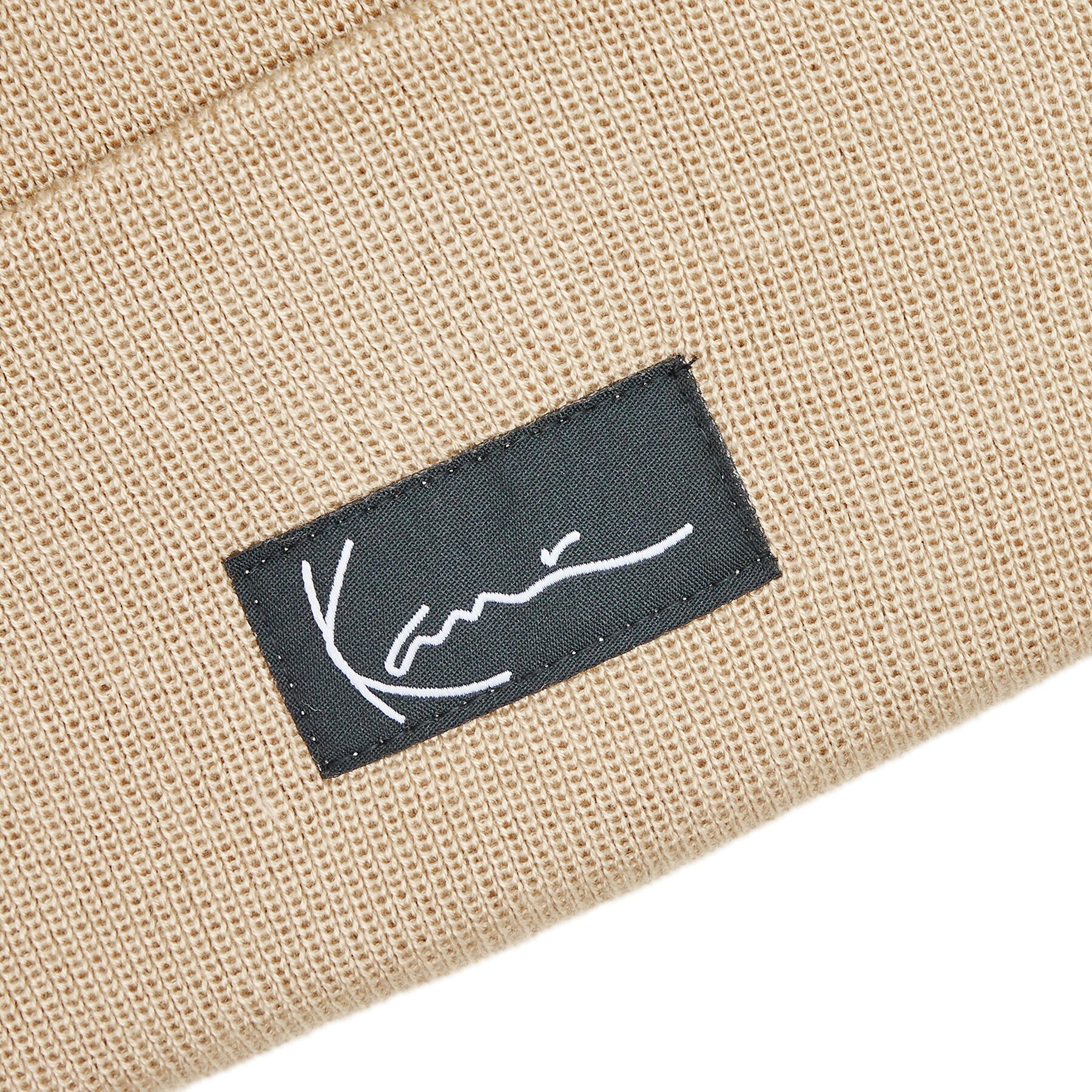 Karl Kani Шапка Small Signature Long Beanie 7050056 Бежов - Pepit.bg