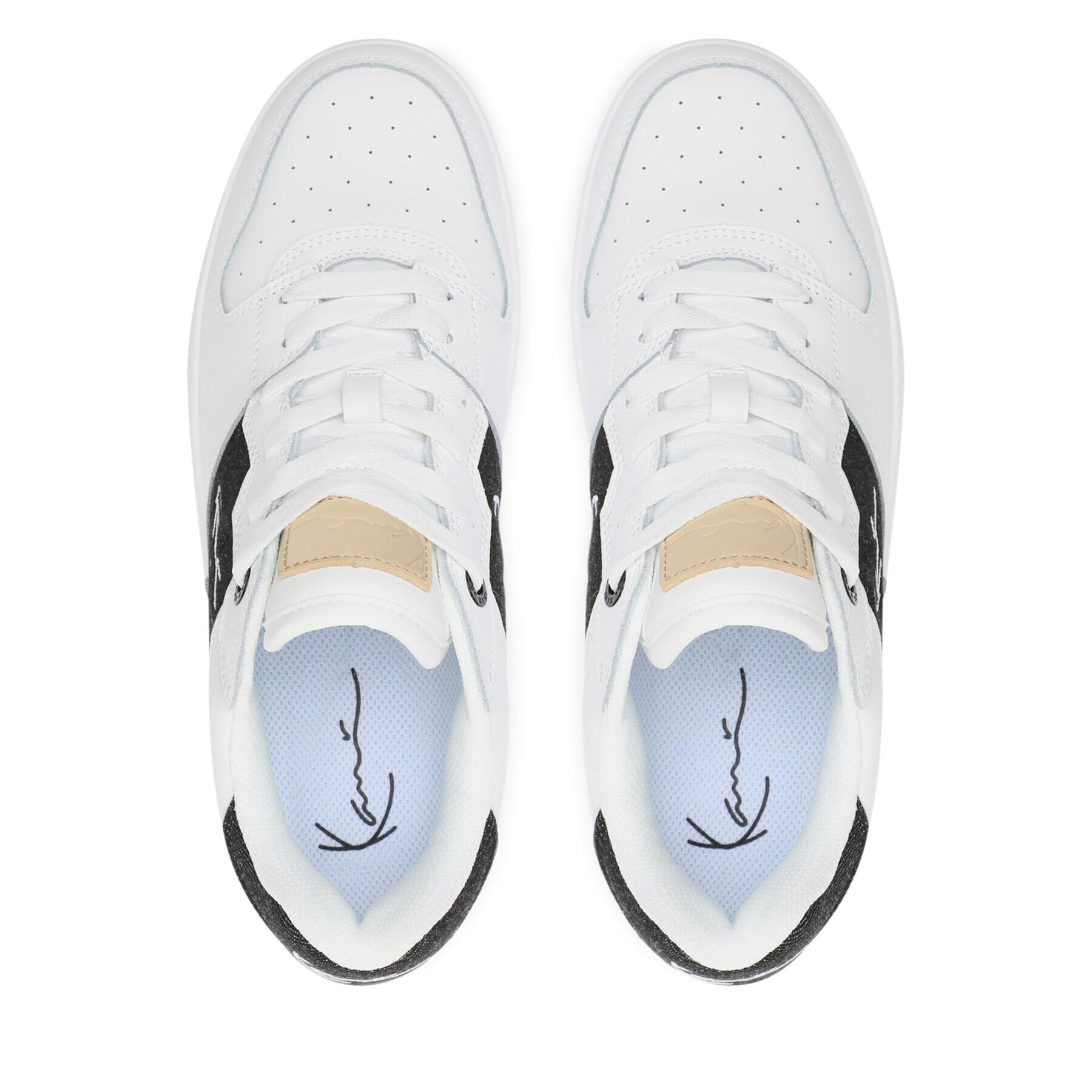 Karl Kani Сникърси 89 PRM KKFWM000325 Бял - Pepit.bg