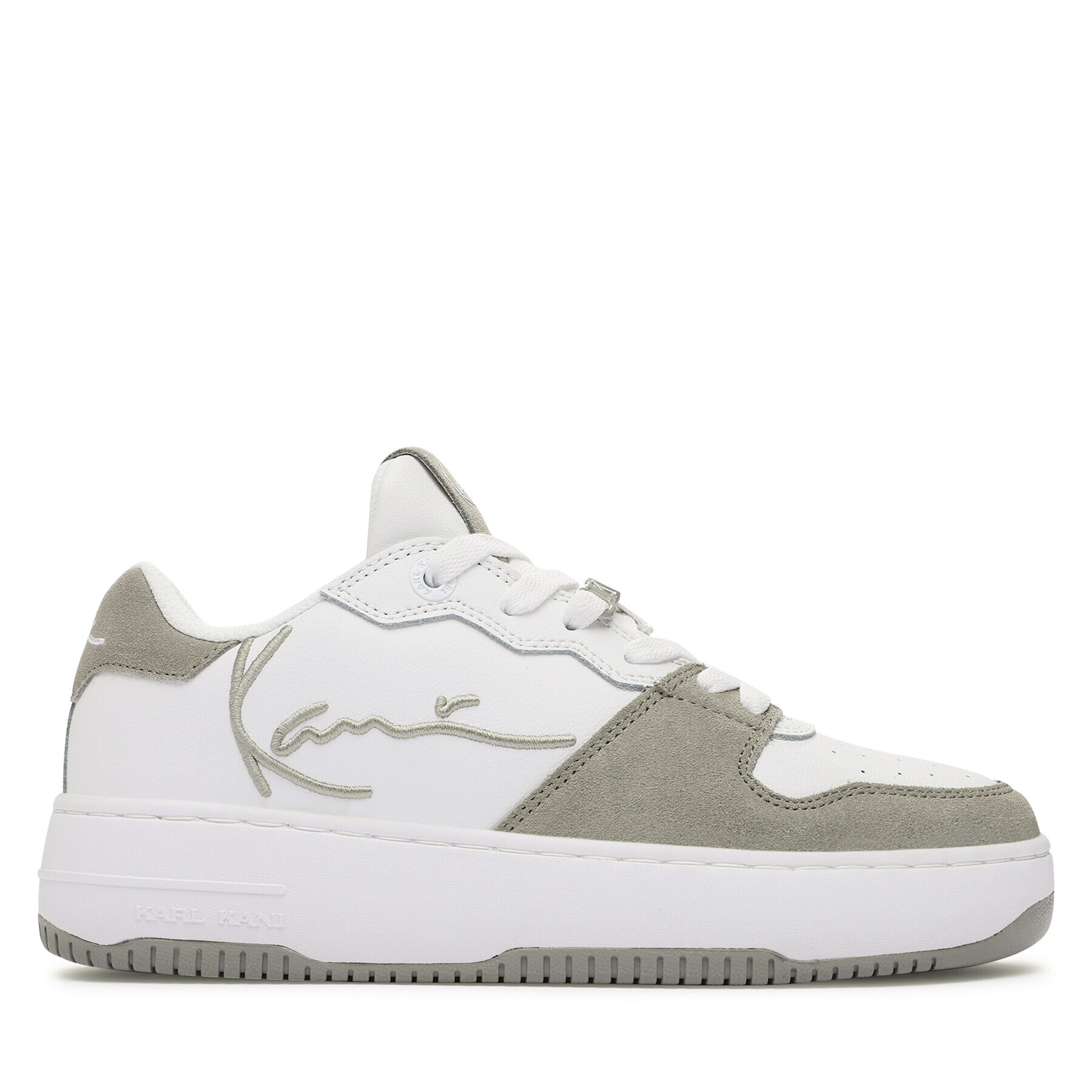 Karl Kani Сникърси 89 UP LOGO PRM KKFWW000301 Бял - Pepit.bg