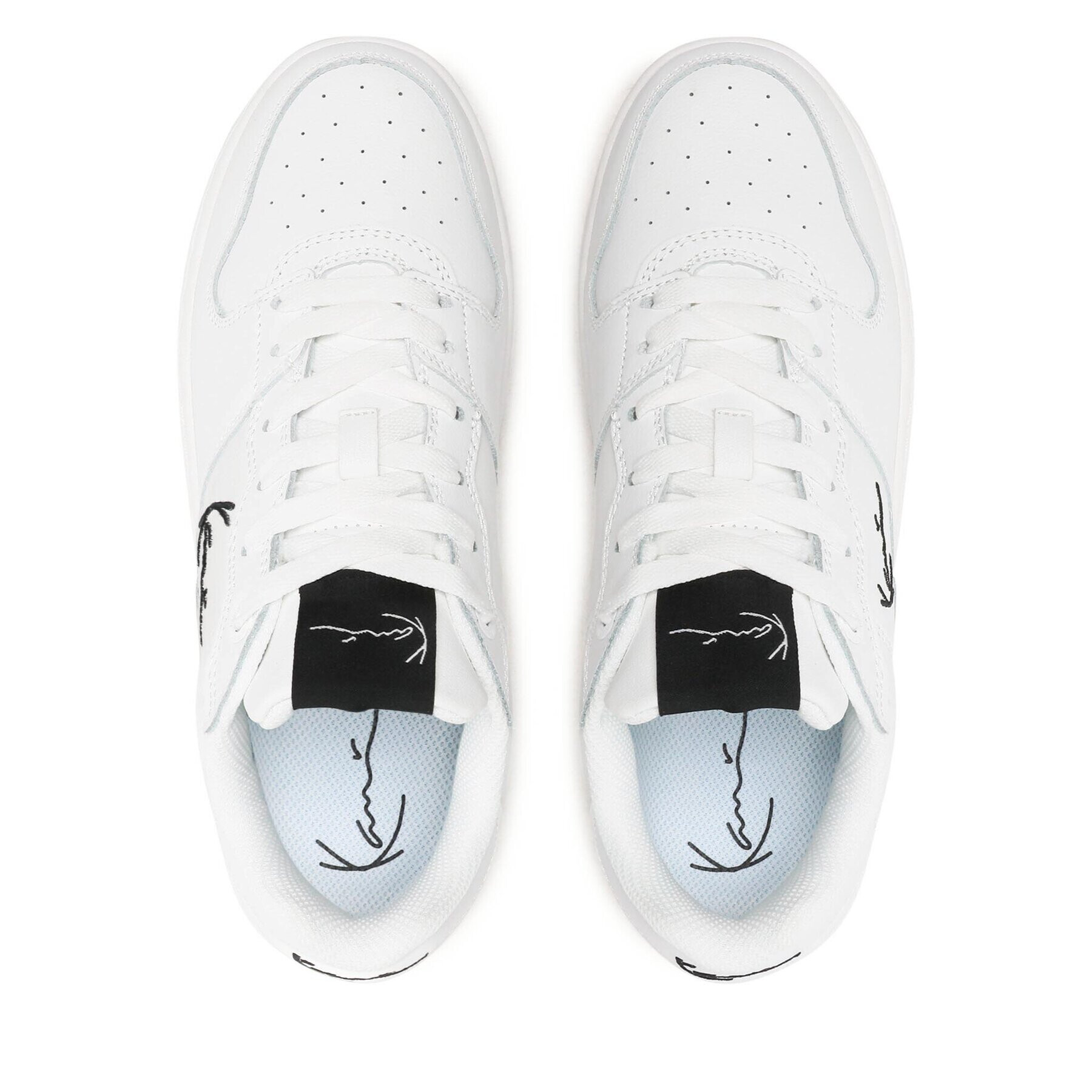 Karl Kani Сникърси Kani 89 Up Heel 1180795 Бял - Pepit.bg