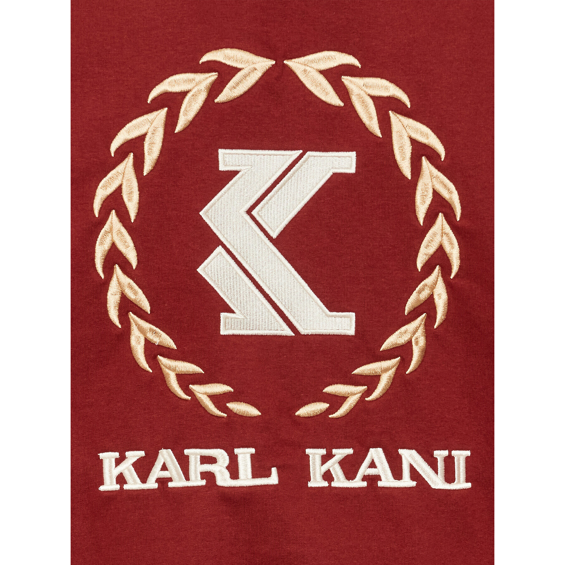 Karl Kani Суитшърт Retro Emblem College I-6020909 Бордо Regular Fit - Pepit.bg