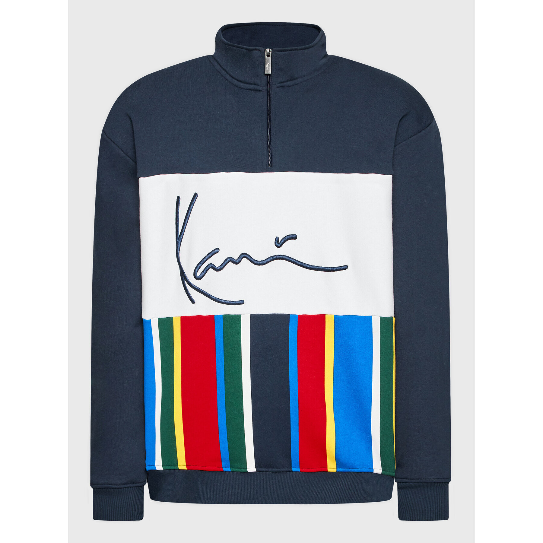 Karl Kani Суитшърт Signature Block Stripe 6027341 Цветен Relaxed Fit - Pepit.bg