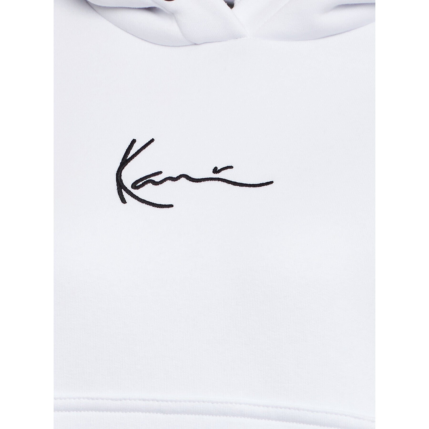 Karl Kani Суитшърт Small Signature Essential 6128232 Бял Relaxed Fit - Pepit.bg