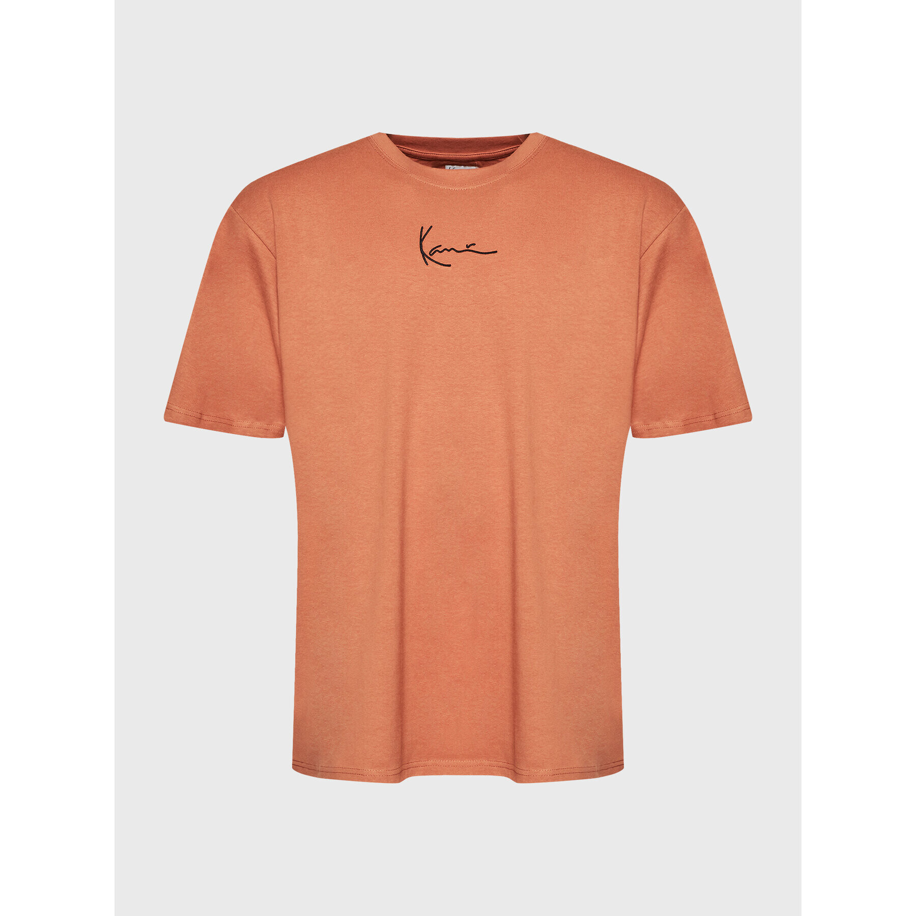 Karl Kani Тишърт Essential 6037297 Кафяв Regular Fit - Pepit.bg