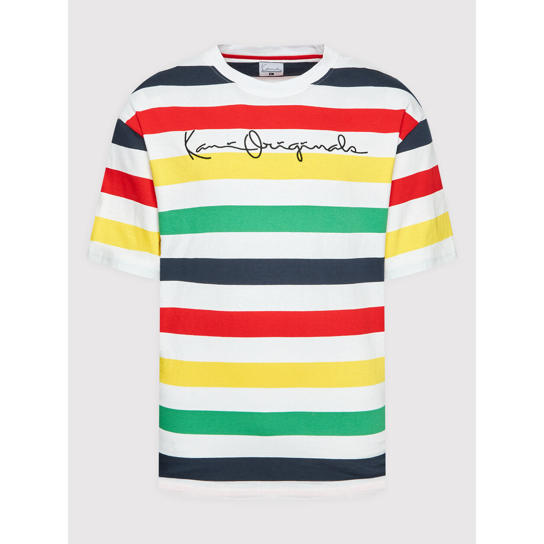 Karl Kani Тишърт Originals Stripe 6030049 Цветен Regular Fit - Pepit.bg