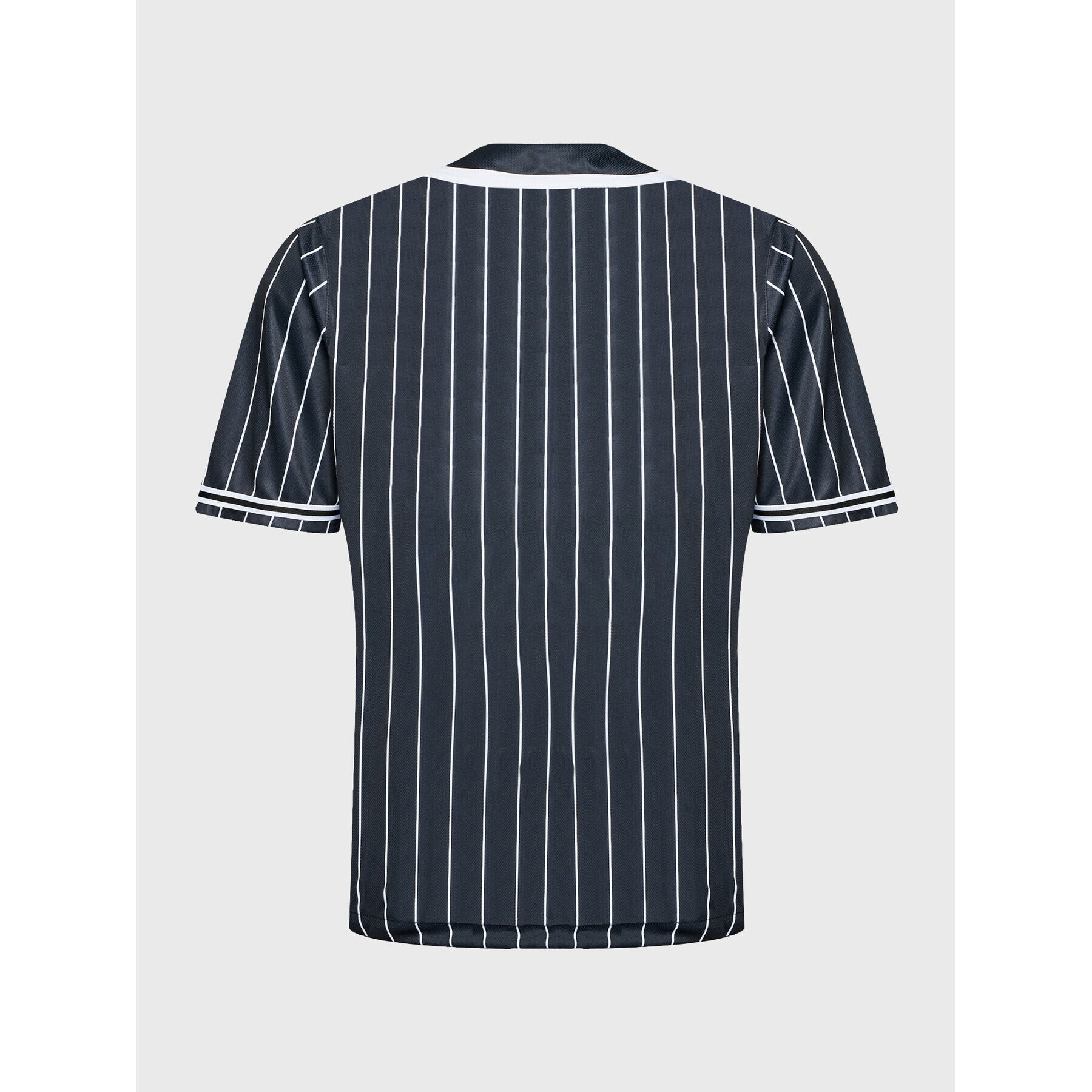 Karl Kani Тишърт Serif Pinstripe Baseball 6033360 Черен Relaxed Fit - Pepit.bg