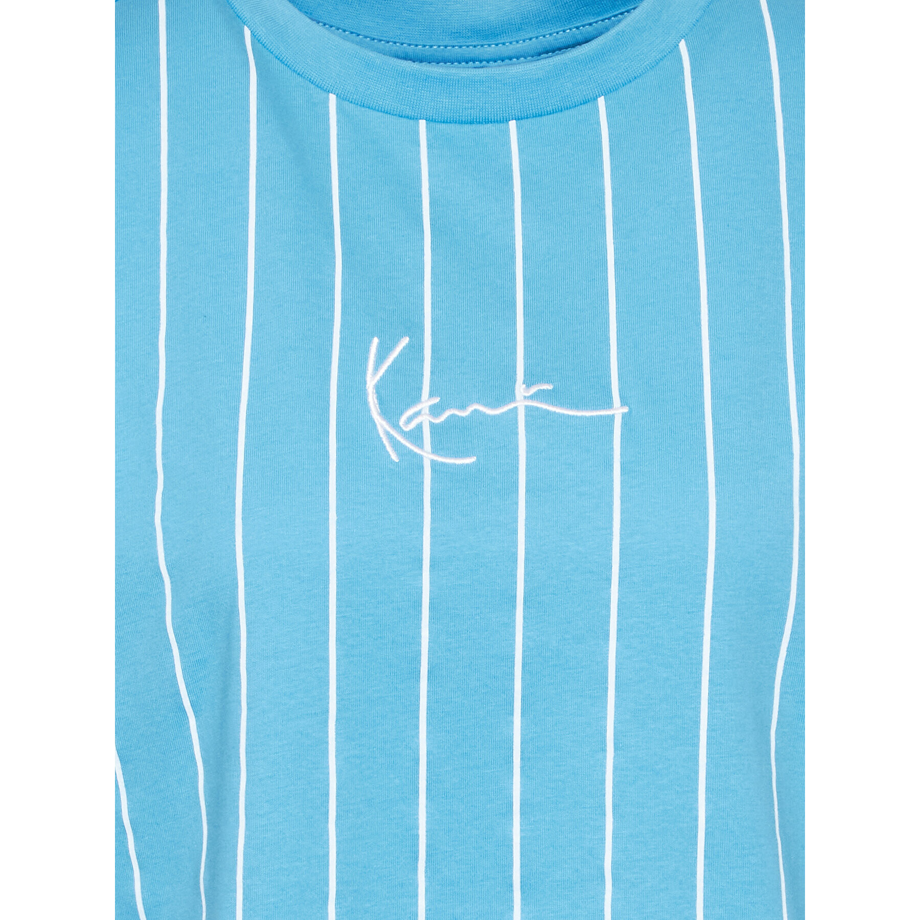 Karl Kani Тишърт Small Pinstripe 6130913 Син Relaxed Fit - Pepit.bg