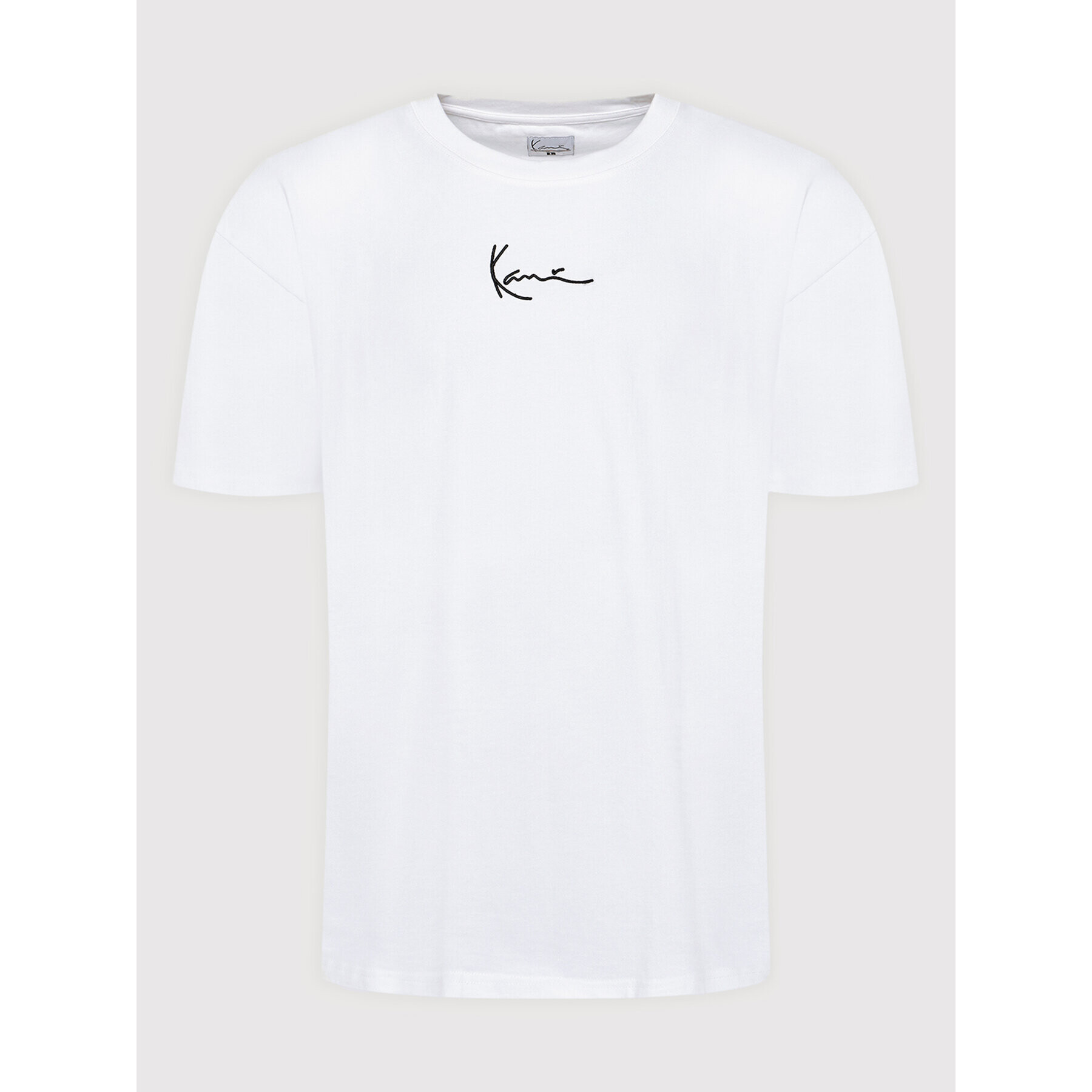 Karl Kani Тишърт Small Signature 6060585 Бял Regular Fit - Pepit.bg