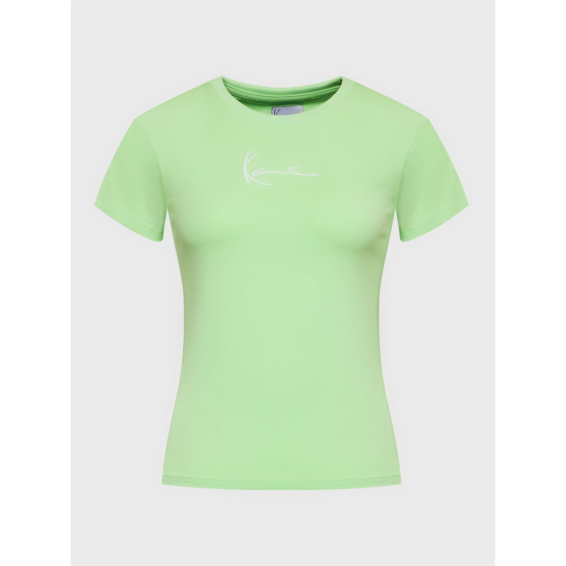 Karl Kani Тишърт Small Signature 6130616 Зелен Regular Fit - Pepit.bg