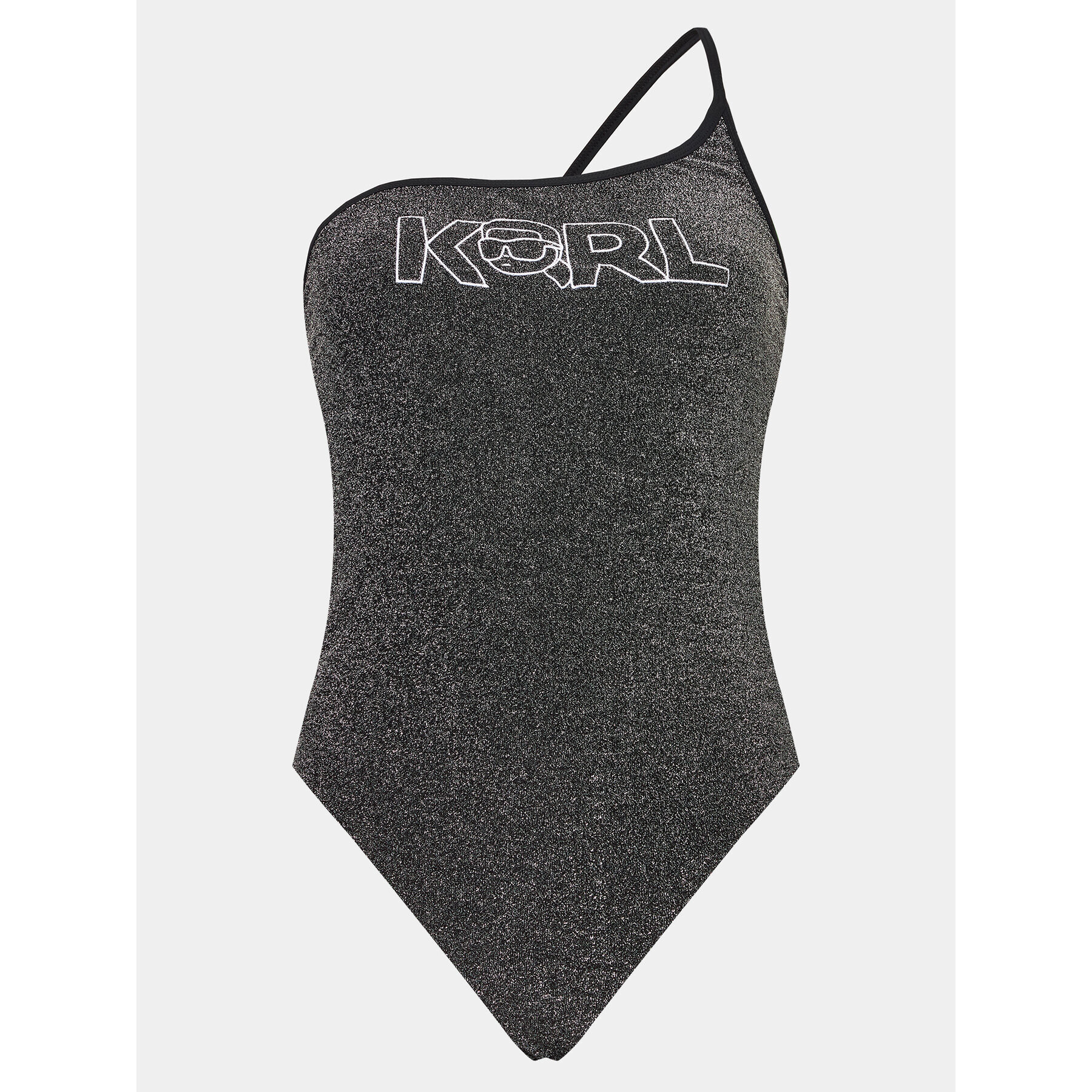 KARL LAGERFELD Бански костюм Ikonik 230W2230 Черен - Pepit.bg