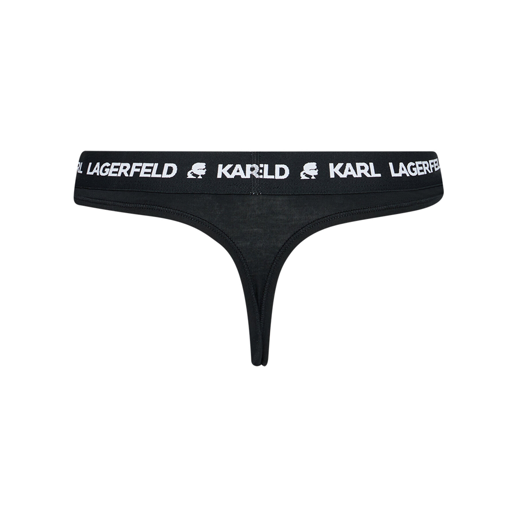 KARL LAGERFELD Бикини тип прашка Logo 211W2110 Черен - Pepit.bg