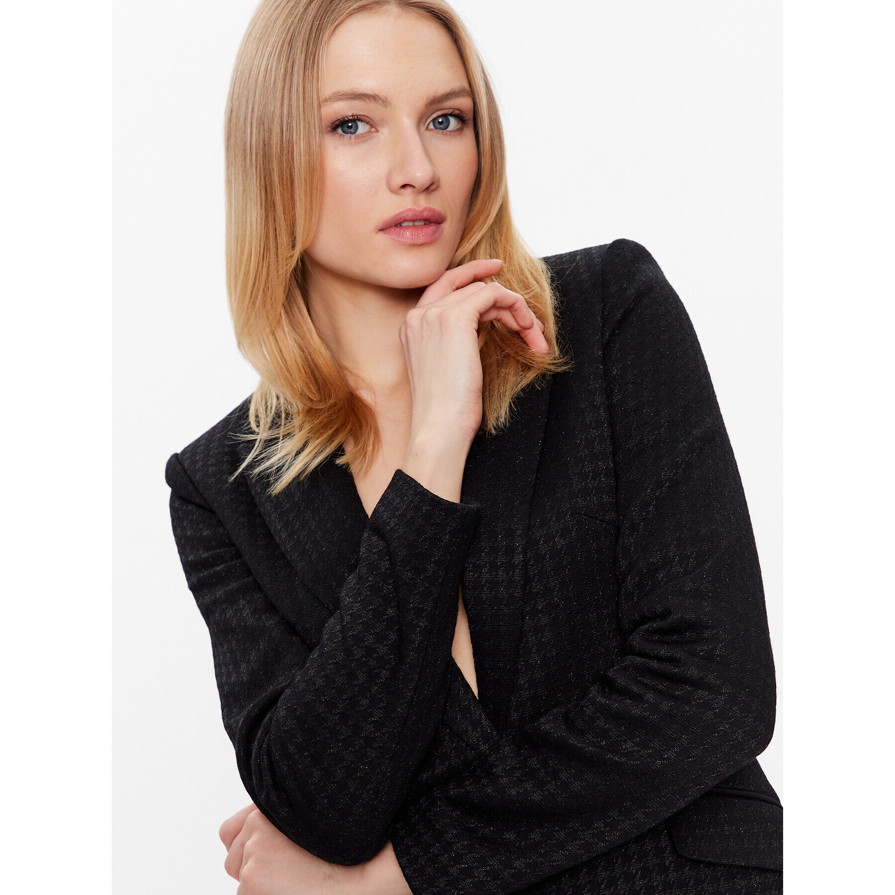 KARL LAGERFELD Сако 226W1400 Черен Regular Fit - Pepit.bg