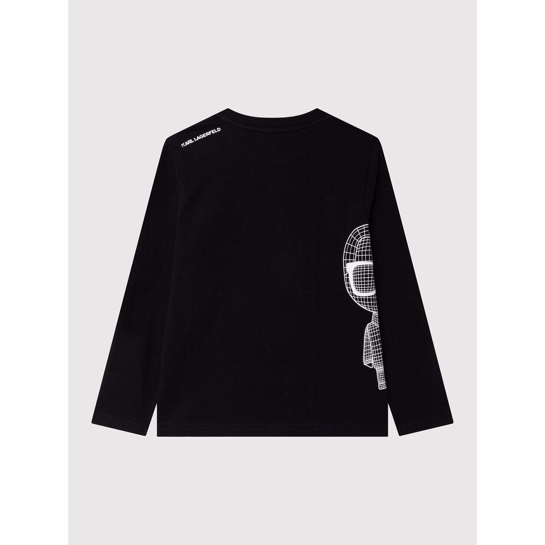 KARL LAGERFELD Блуза Z25363 D Черен Regular Fit - Pepit.bg