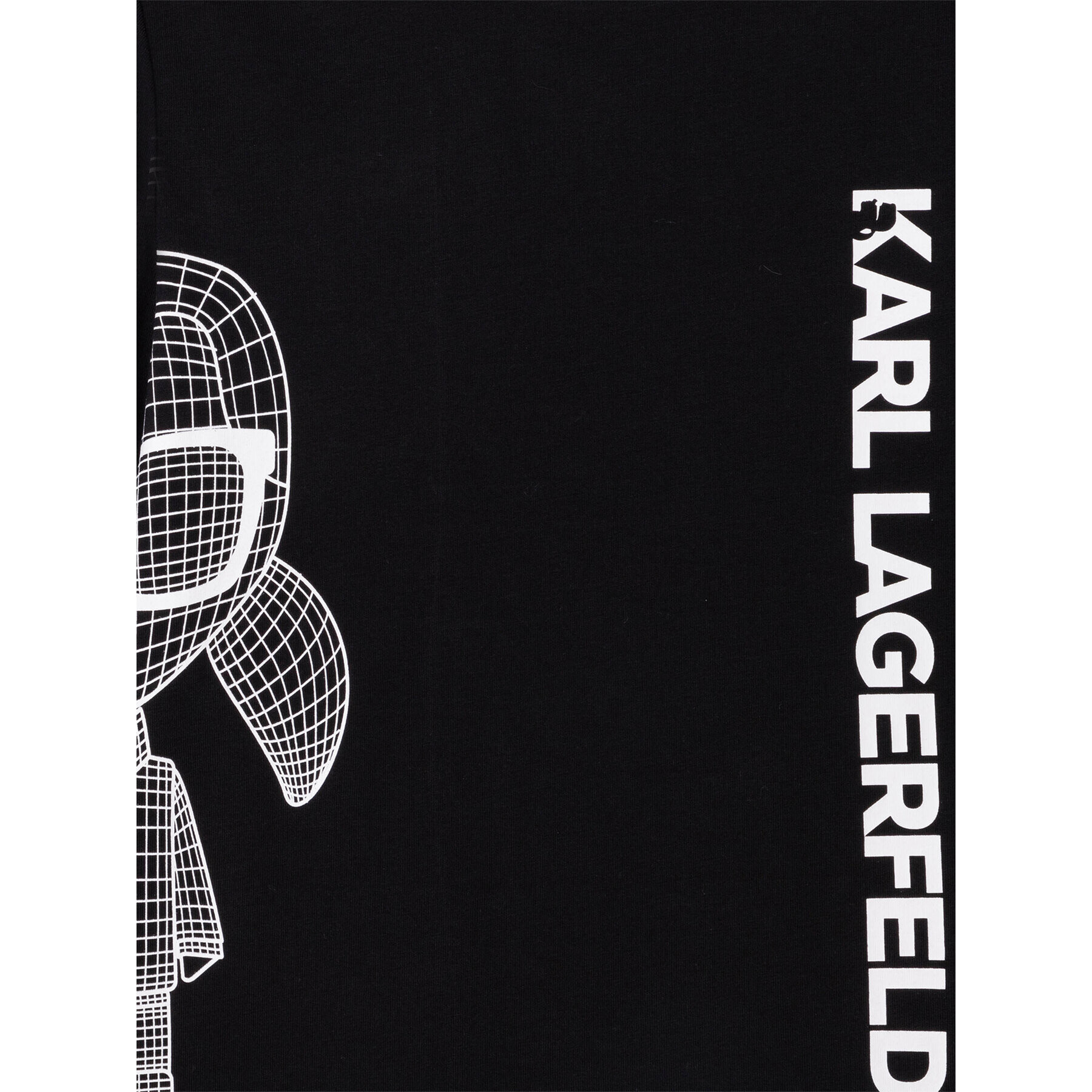KARL LAGERFELD Блуза Z25363 D Черен Regular Fit - Pepit.bg