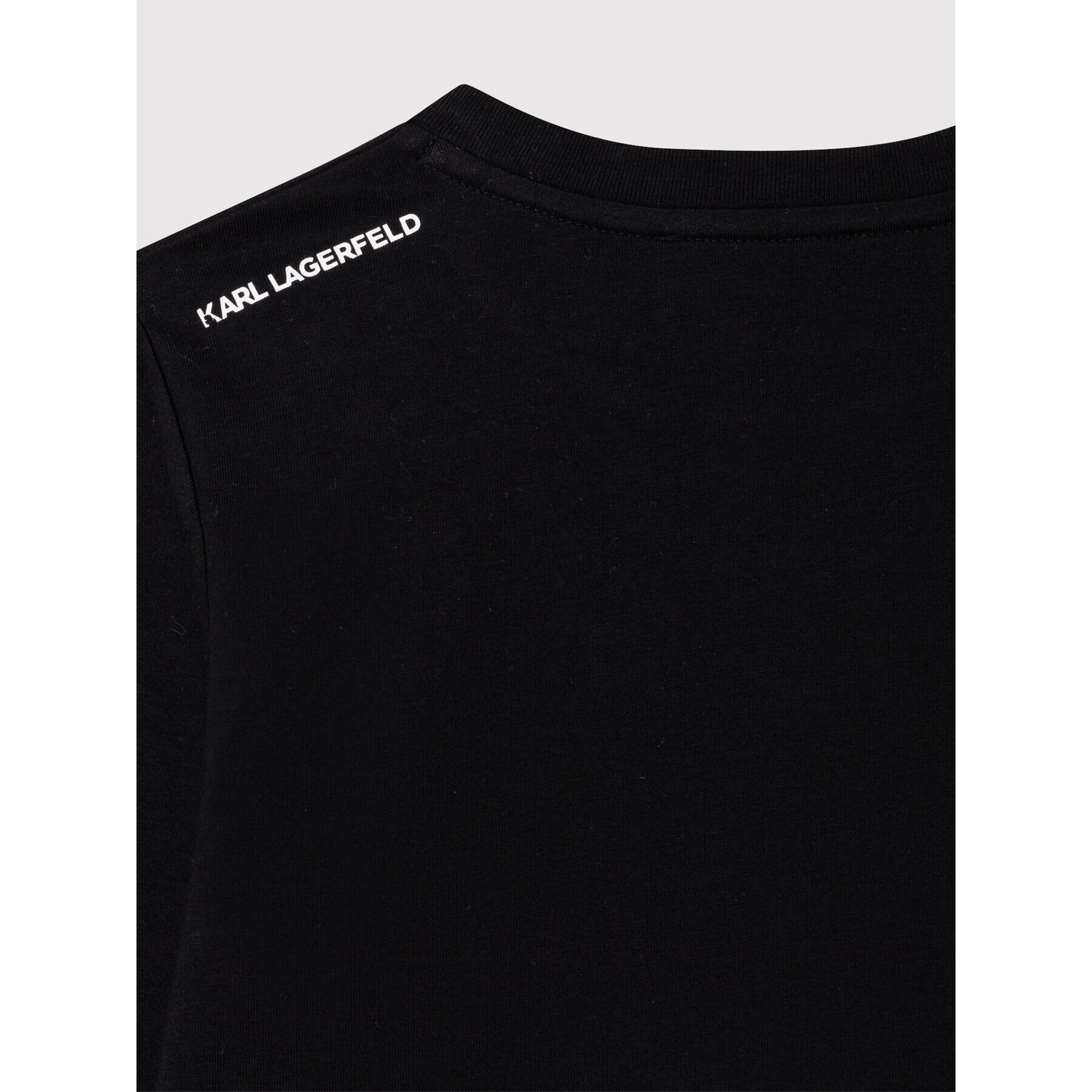KARL LAGERFELD Блуза Z25363 D Черен Regular Fit - Pepit.bg