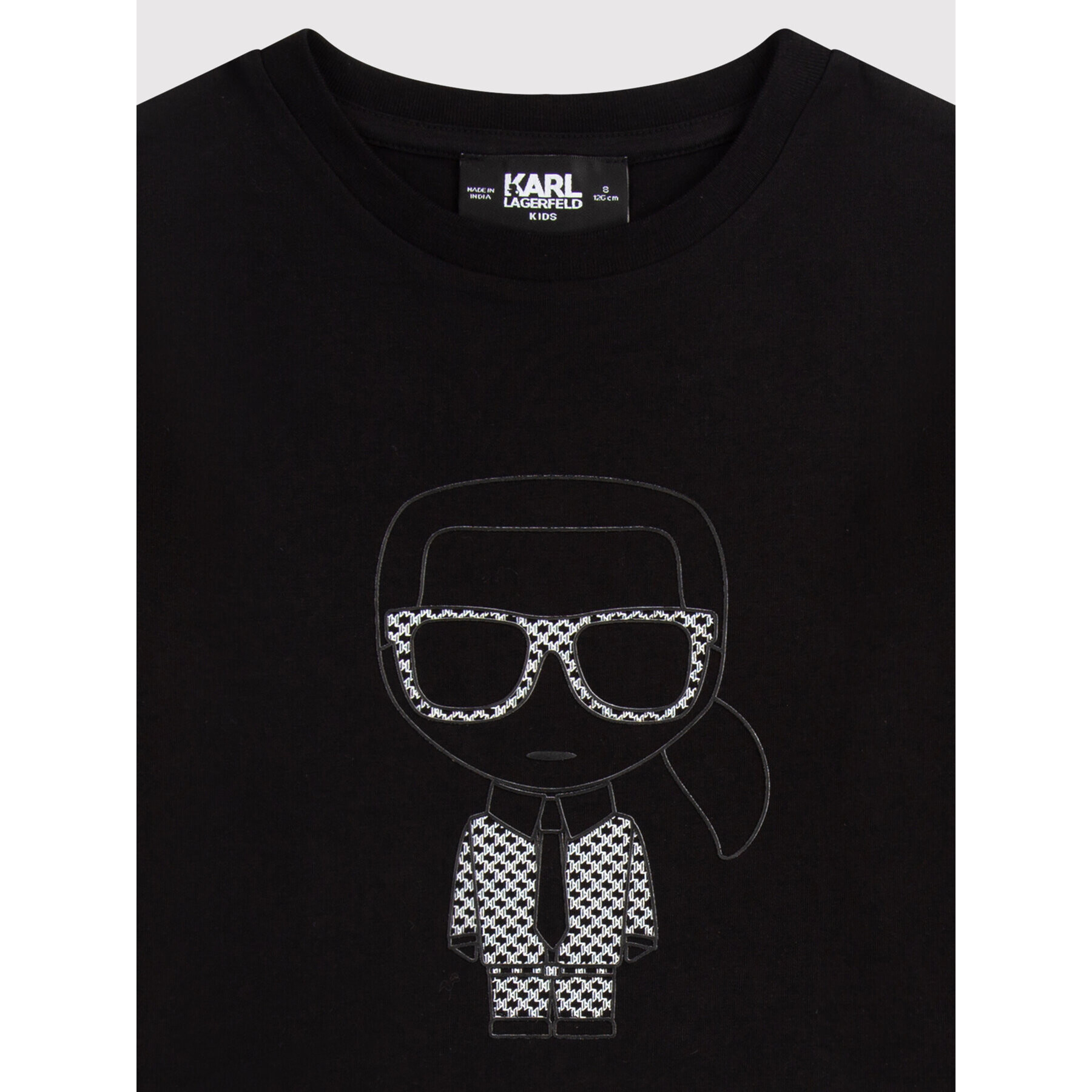 KARL LAGERFELD Блуза Z25366 D Черен Regular Fit - Pepit.bg