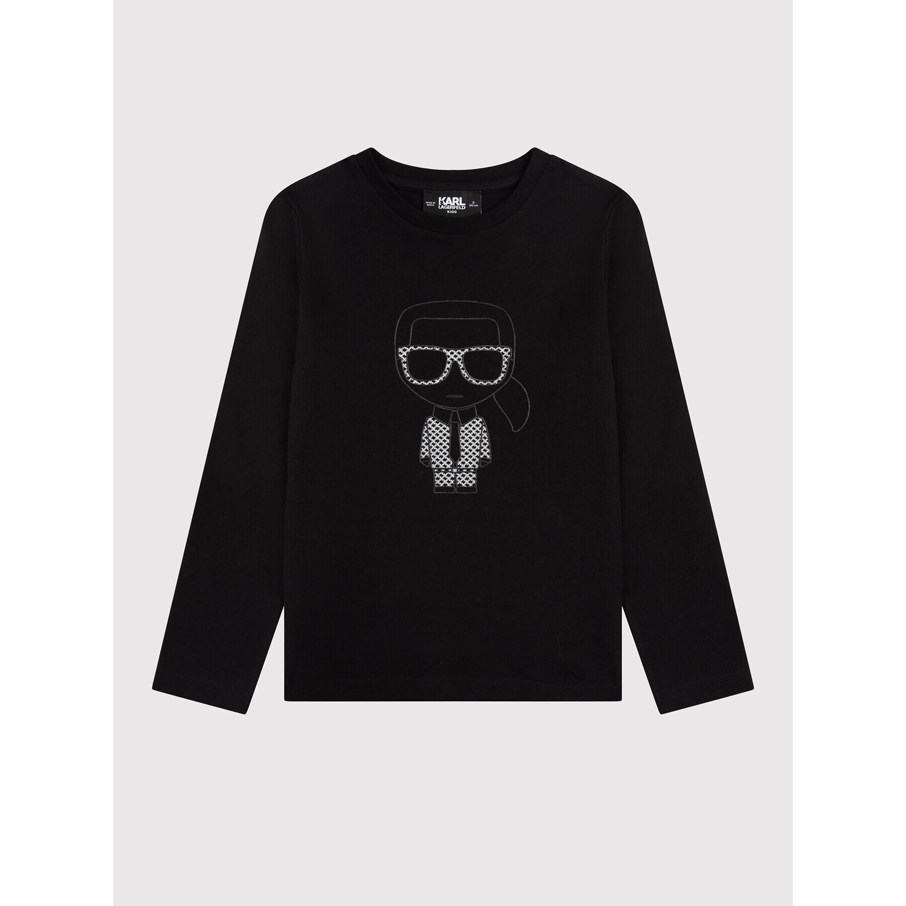 KARL LAGERFELD Блуза Z25366 S Черен Regular Fit - Pepit.bg