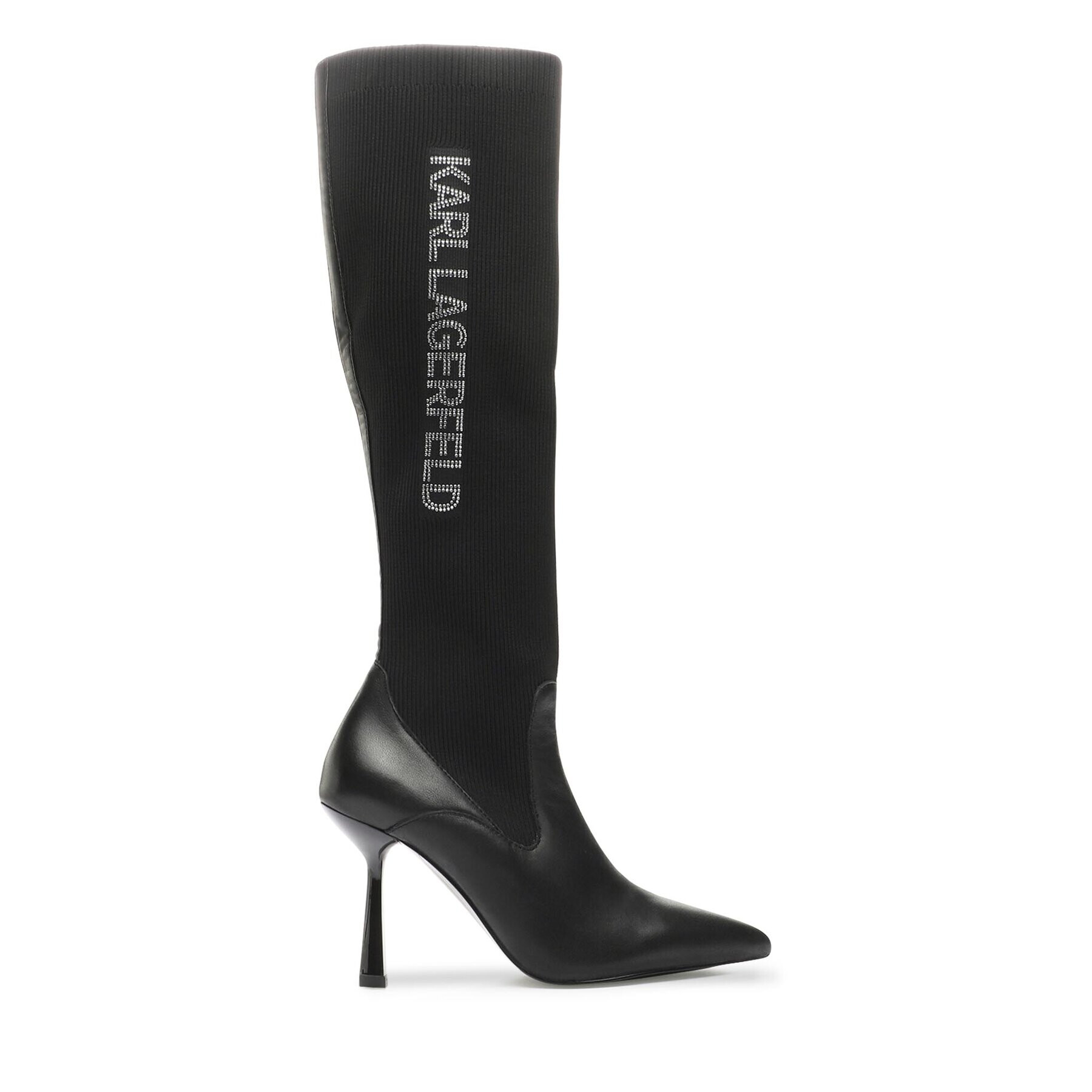 KARL LAGERFELD Ботуши KL31376F Черен - Pepit.bg
