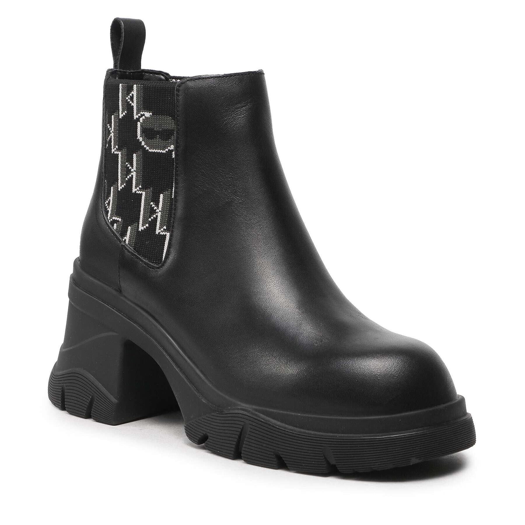 KARL LAGERFELD Боти KL42250 Черен - Pepit.bg