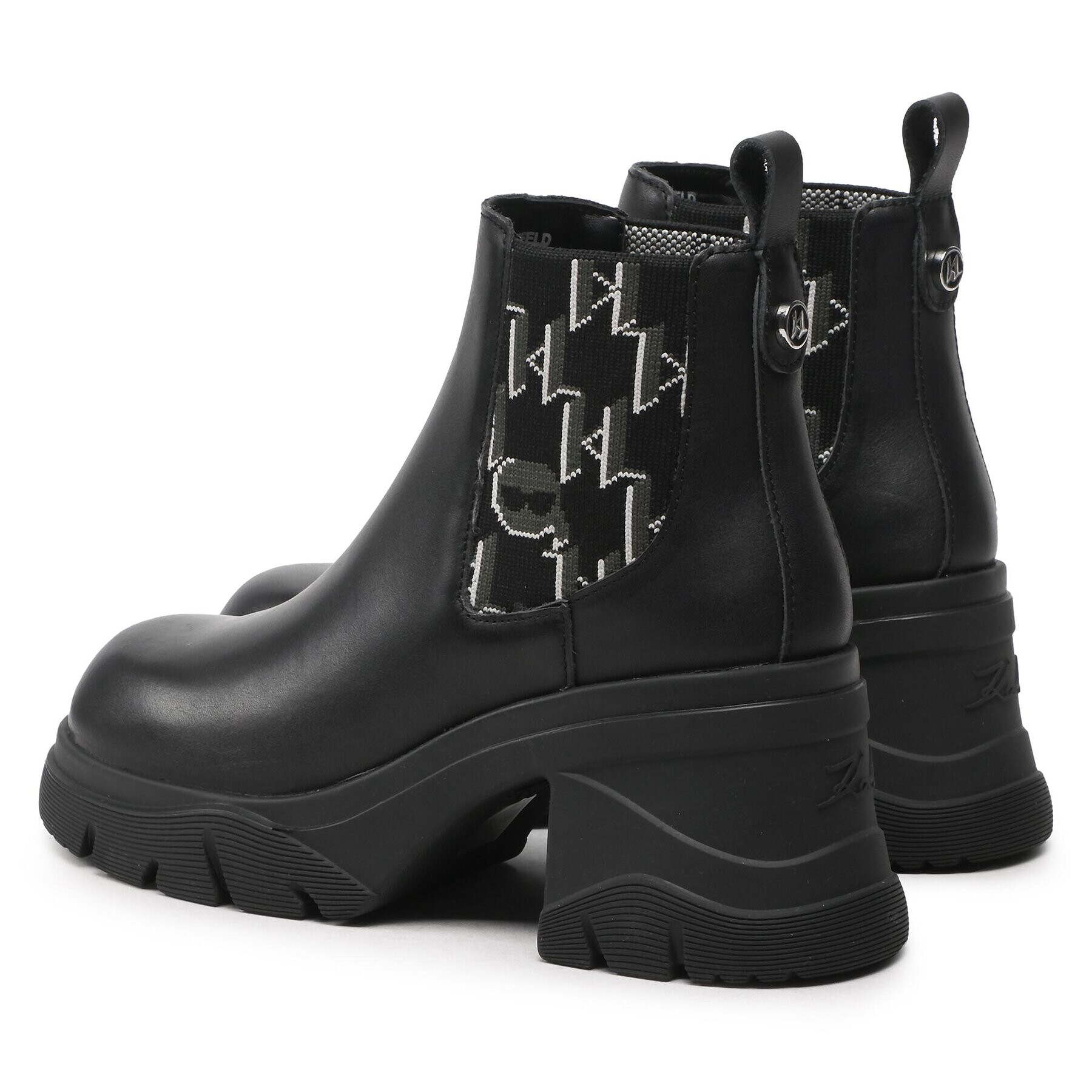 KARL LAGERFELD Боти KL42250 Черен - Pepit.bg