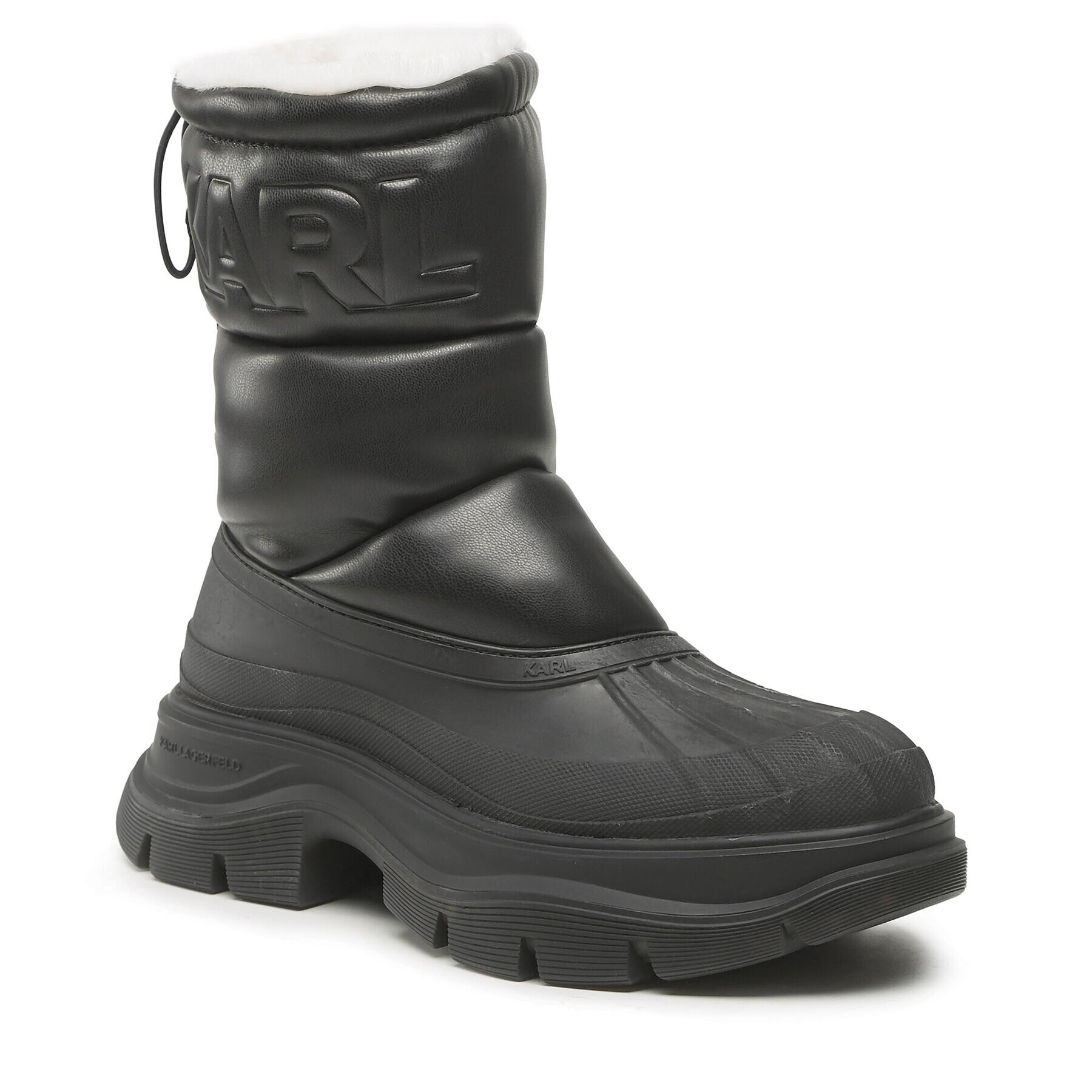 KARL LAGERFELD Боти KL42963 Черен - Pepit.bg