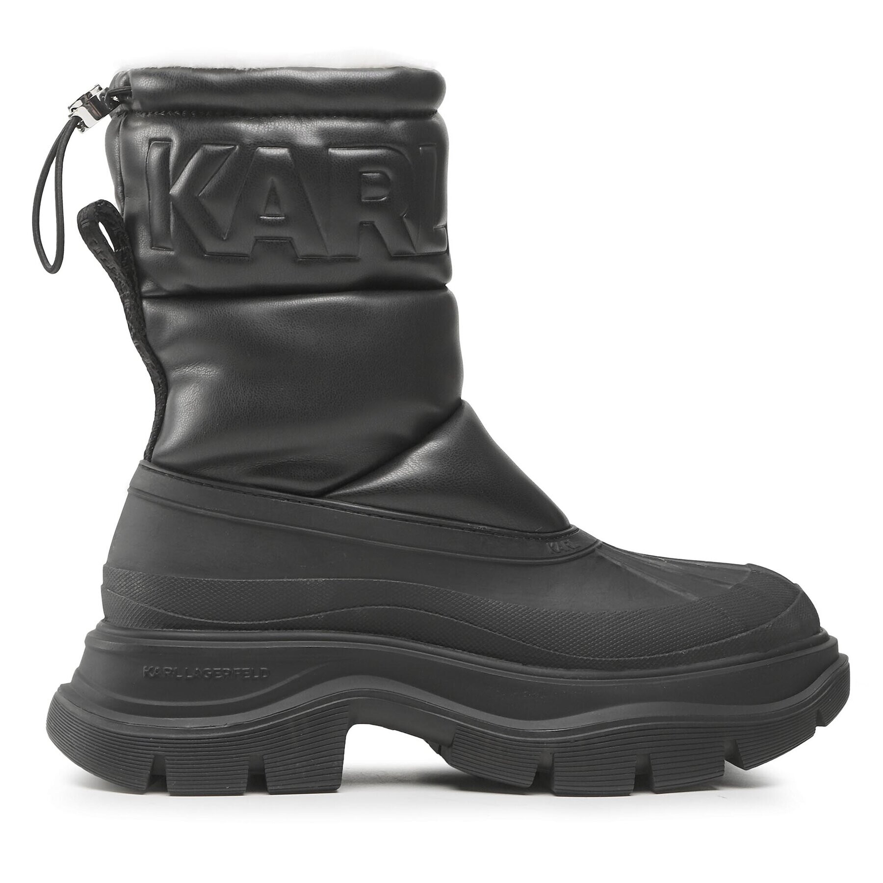 KARL LAGERFELD Боти KL42963 Черен - Pepit.bg