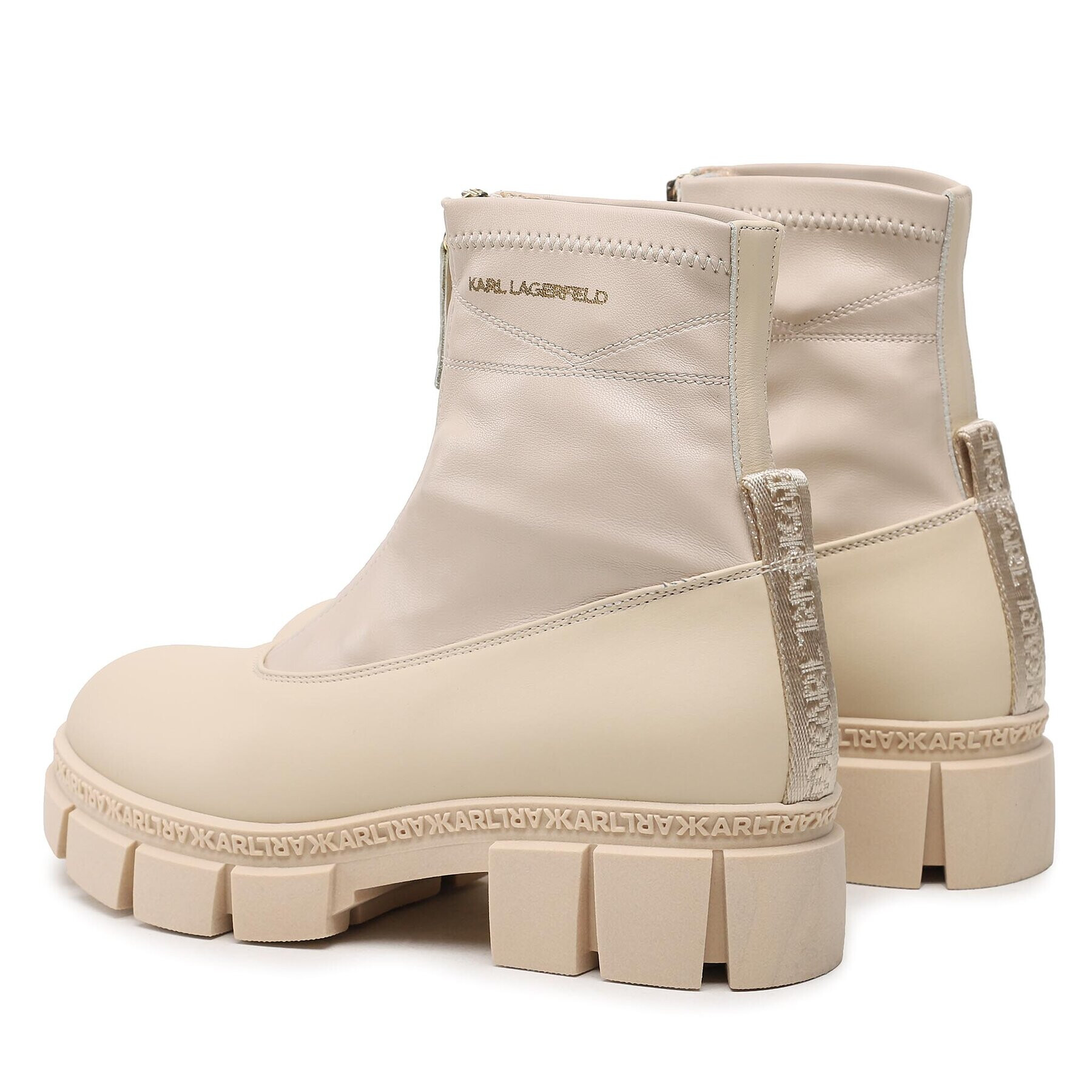 KARL LAGERFELD Боти KL43260 Бежов - Pepit.bg
