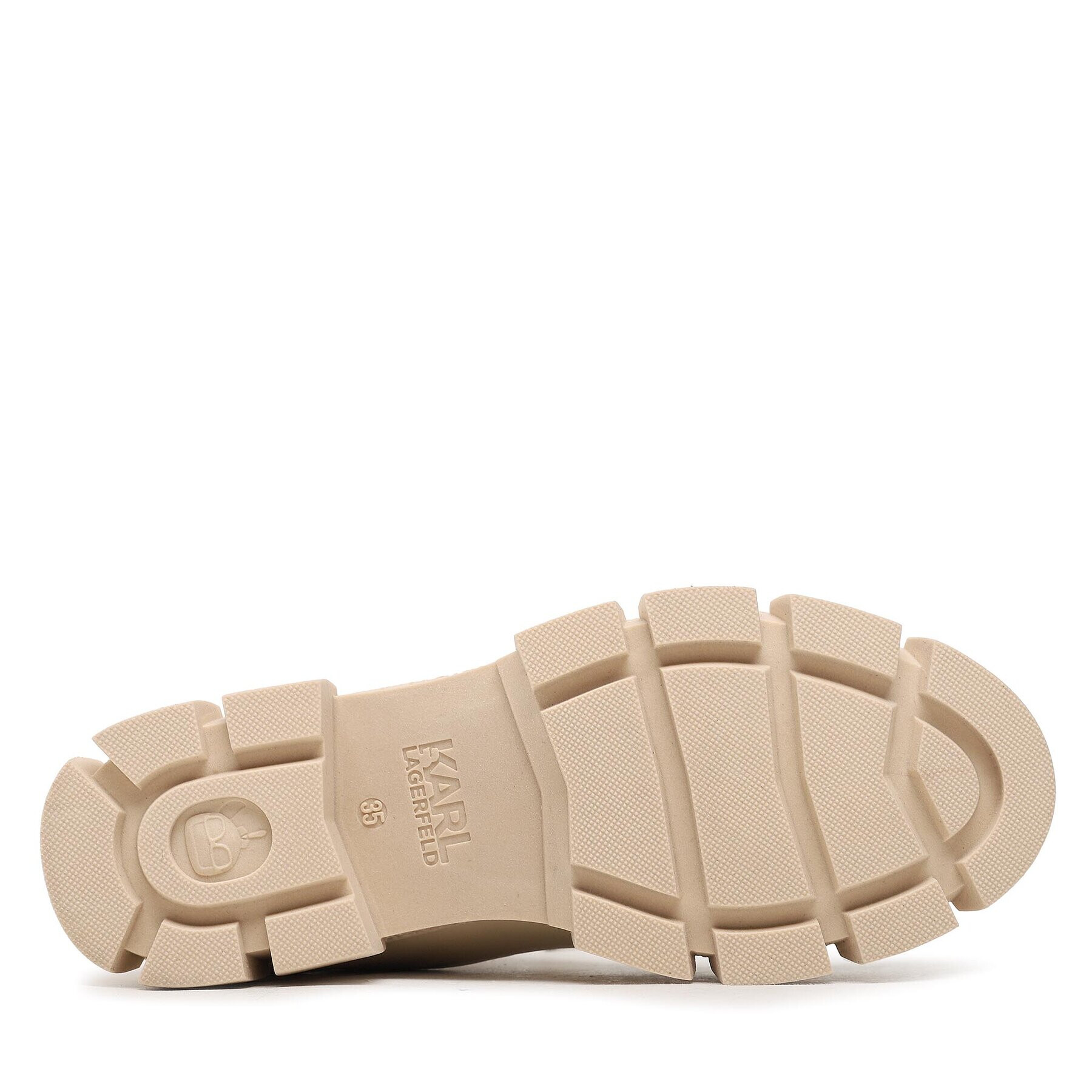 KARL LAGERFELD Боти KL43260 Бежов - Pepit.bg
