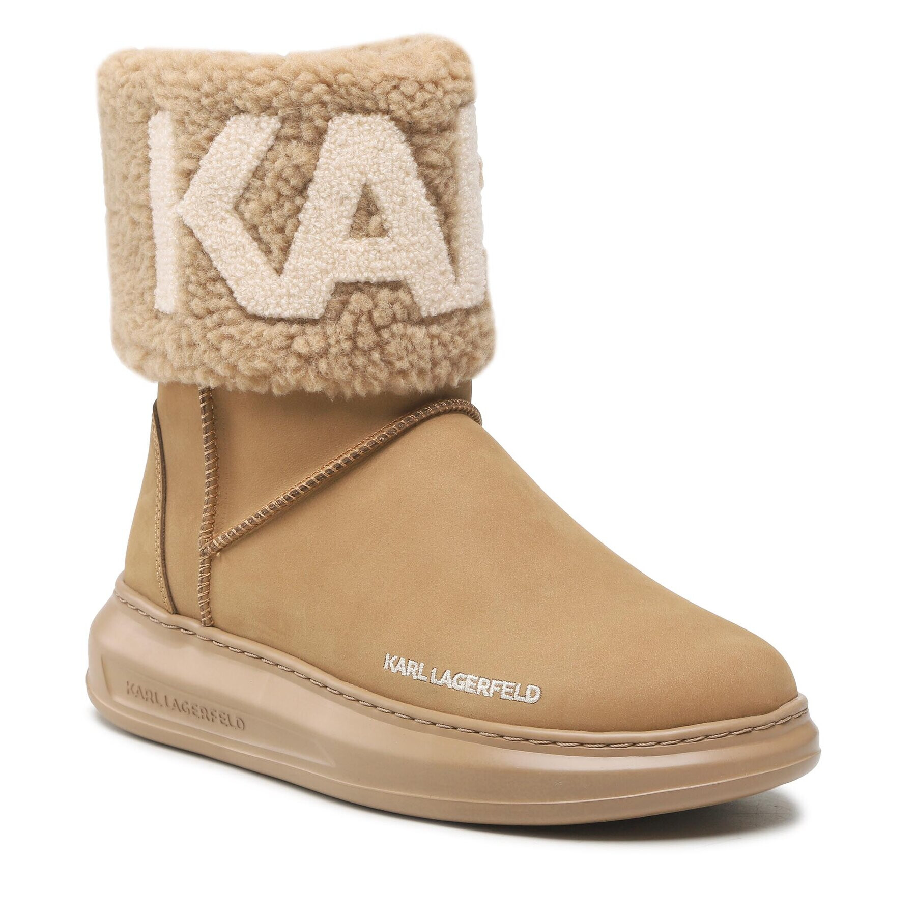 KARL LAGERFELD Боти KL44553 Кафяв - Pepit.bg